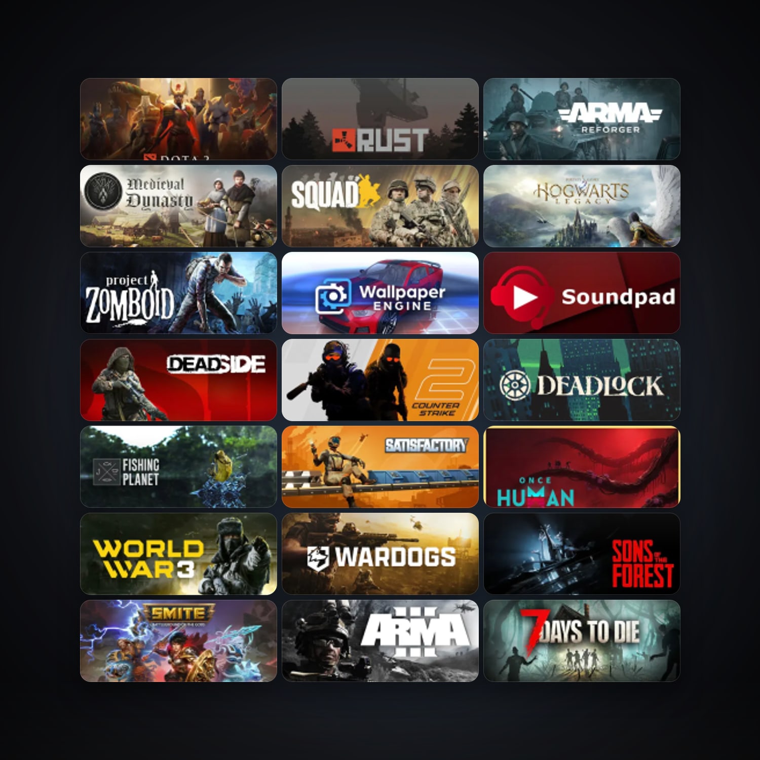 هالحساب ستيم فلين، Dota 2 وProject Zomboid، 155 لعبة، لفل 20، صامد واضح — HabibiAccounts