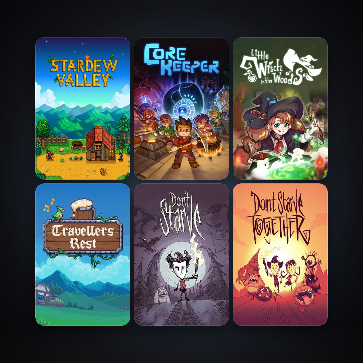 Don't Starve + Don't Starve Together, 12 games, clean — HabibiAccounts