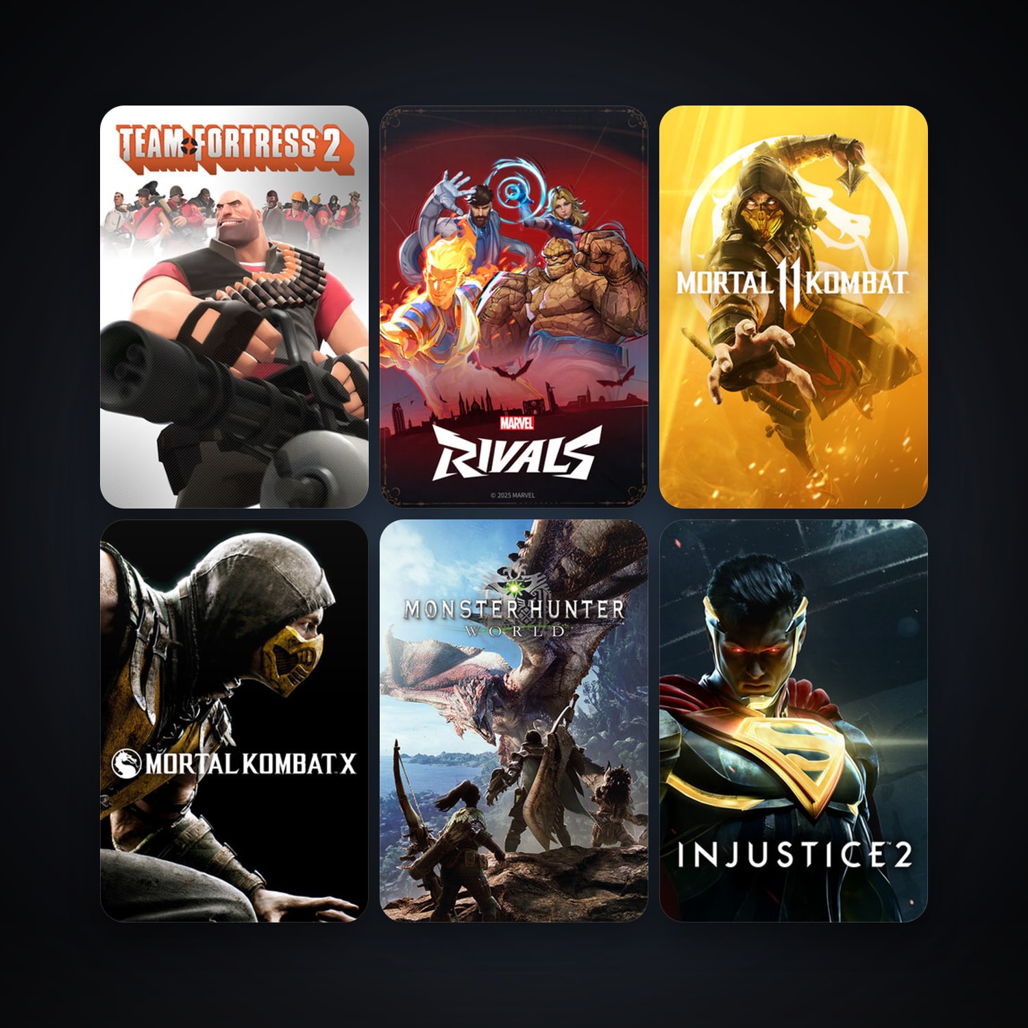 Team Fortress 2 + LEGO Star Wars - The Complete Saga, 98 games, clean — HabibiAccounts