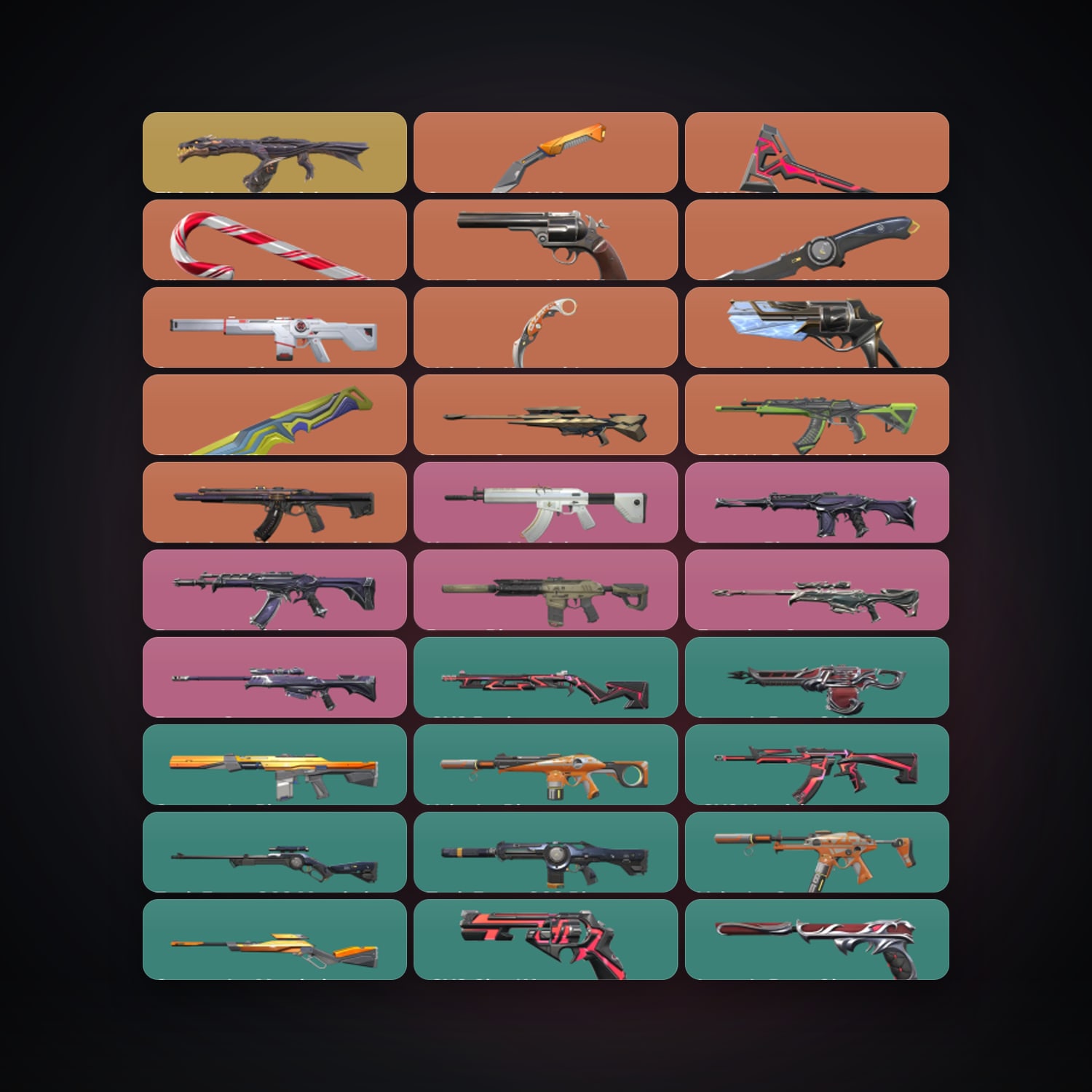 NA Bronze 2 locker — 6 knives, 84 skins, lvl 143 — HabibiAccounts
