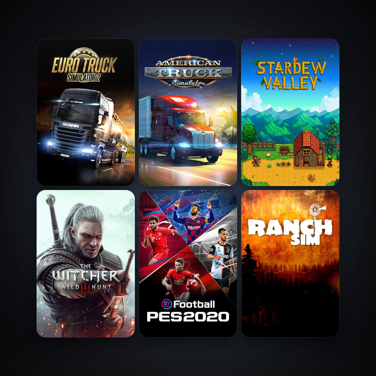 Free CS2 (No Prime) + Euro Truck Simulator 2, 89 games, Steam 10, clean — HabibiAccounts