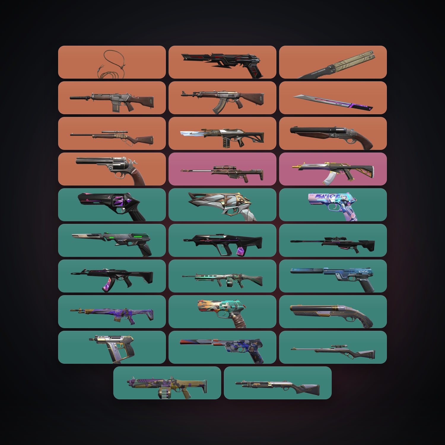 EU Gold 2 locker — 3 knives, 29 skins, lvl 178 — HabibiAccounts