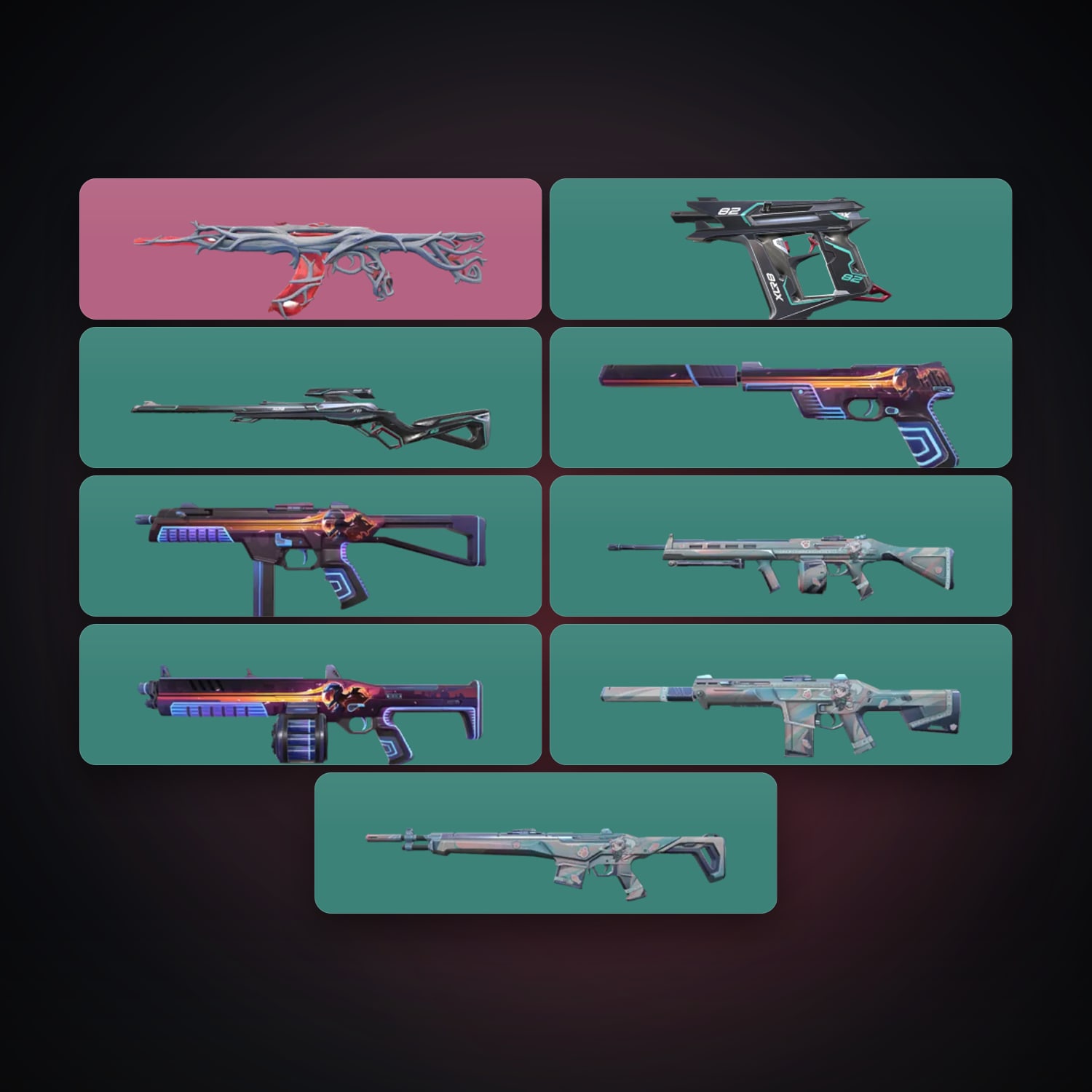 NA locker — 9 skins, lvl 48 — HabibiAccounts