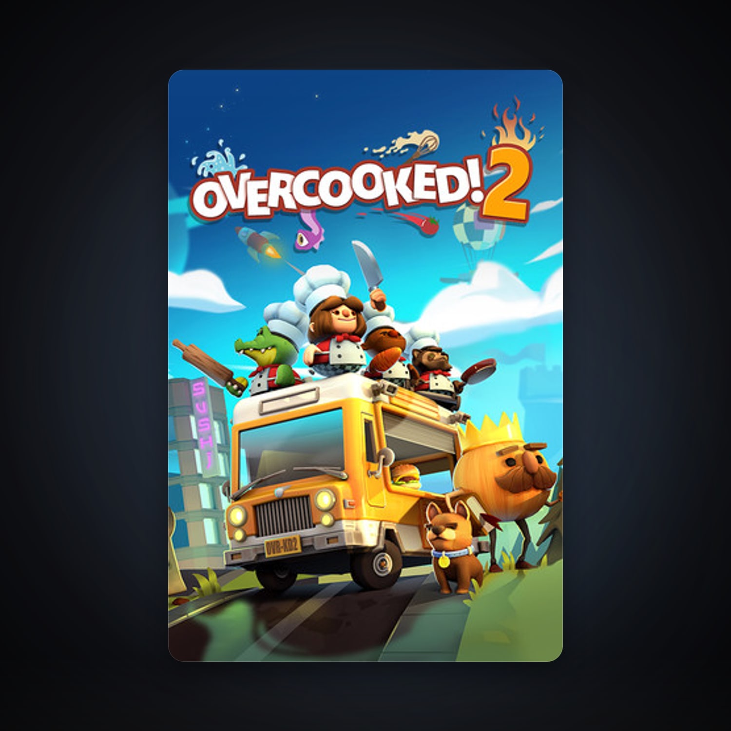 Overcooked! 2 + MECCHA CHAMELEON, 5 games, clean — HabibiAccounts