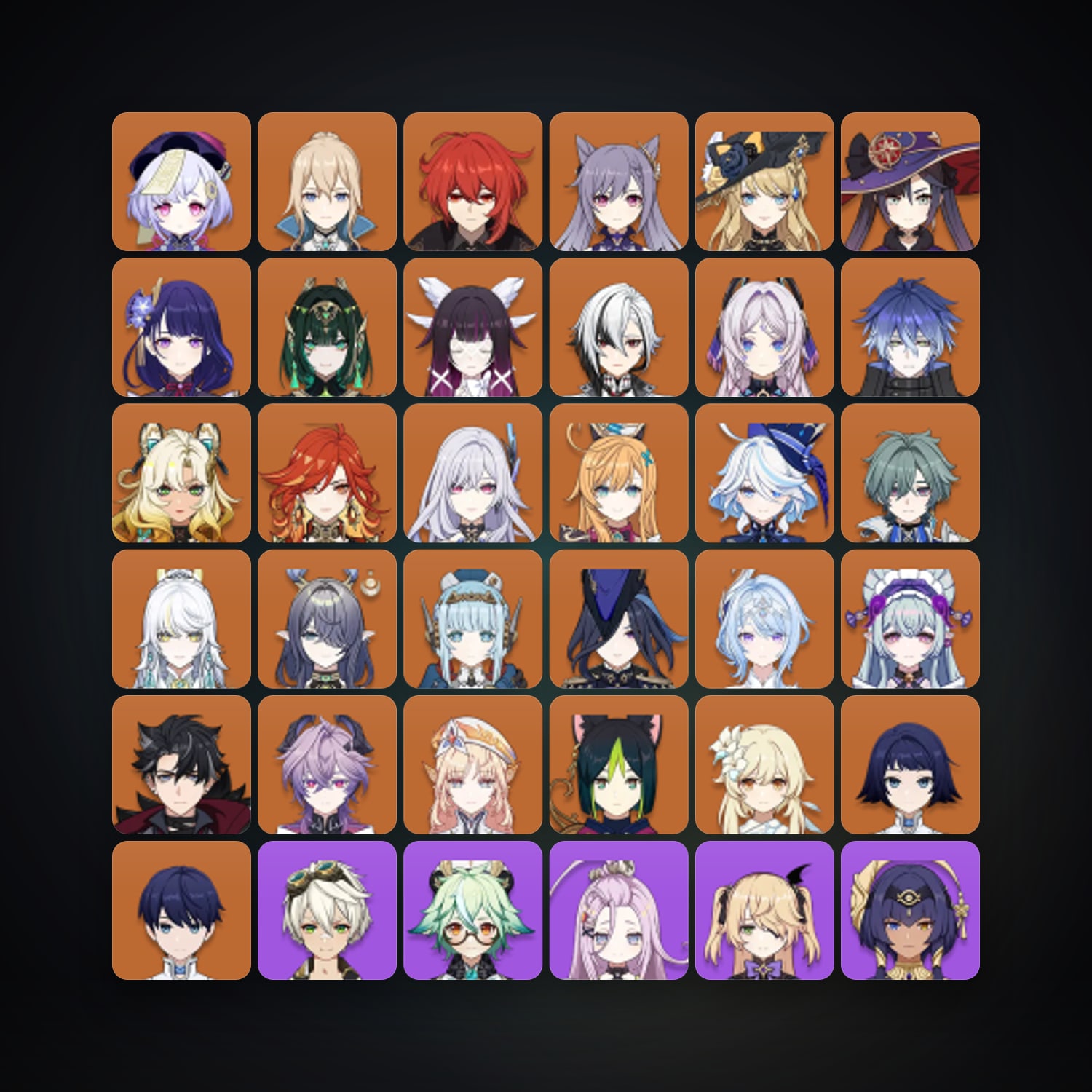 جينشن إمباكت | AR 60 | 79 شخصية | 28× 5★ — HabibiAccounts