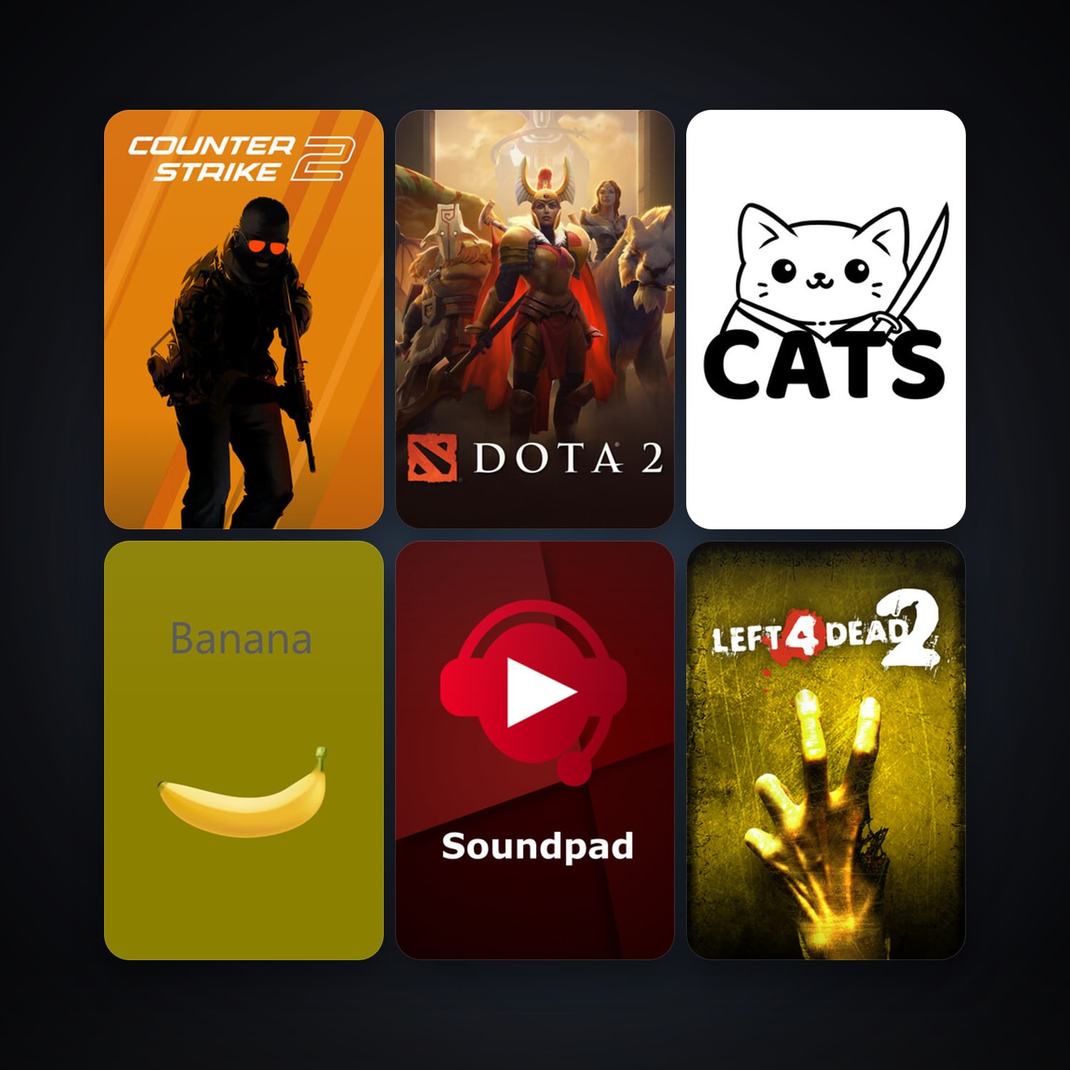 Left 4 Dead 2 + Dota 2, 72 games, Steam 10, clean — HabibiAccounts