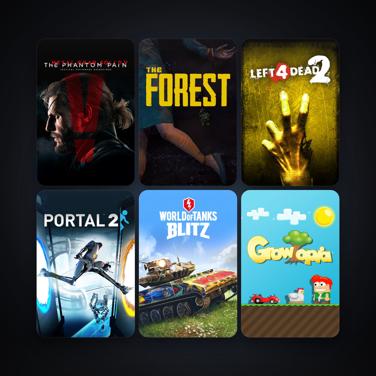 Left 4 Dead 2 + Portal 2, 36 games, clean — HabibiAccounts