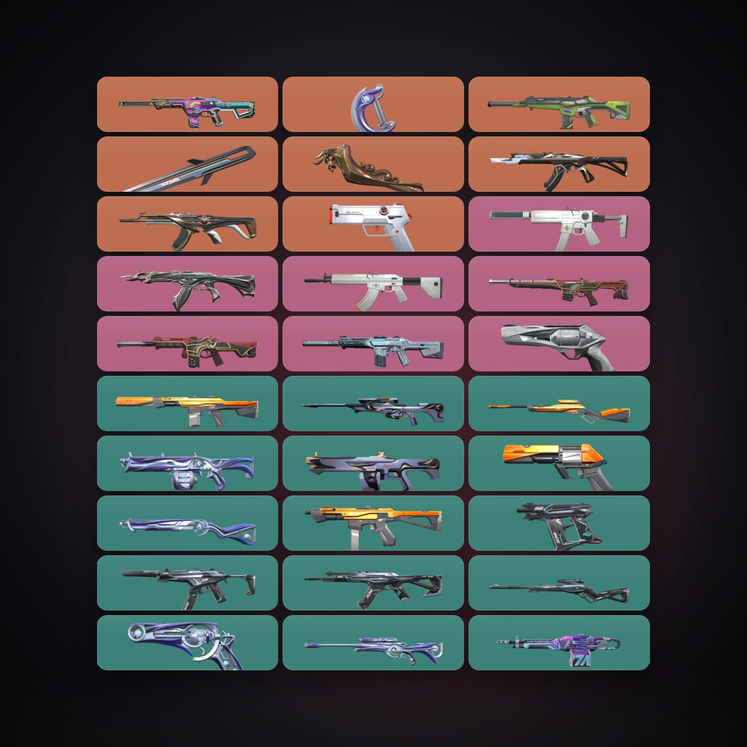 EU Silver 2 locker — 3 knives, 62 skins, lvl 130 — HabibiAccounts