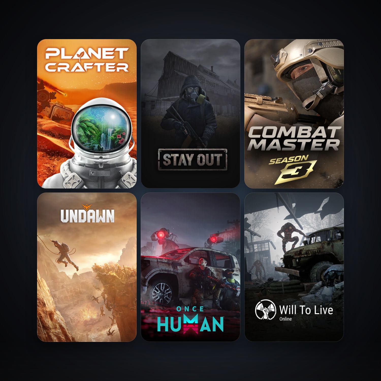Will To Live Online + Stay Out, 12 games, clean — HabibiAccounts
