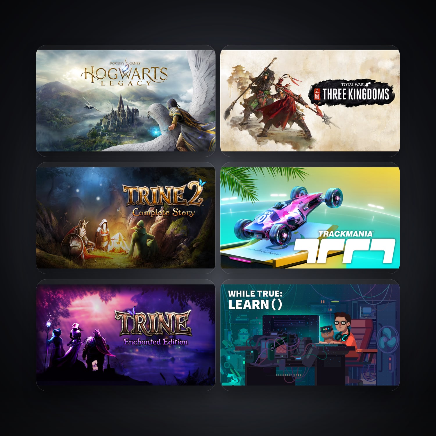 Epic Hogwarts Legacy + Total War: THREE KINGDOMS — RO — 32 games — HabibiAccounts