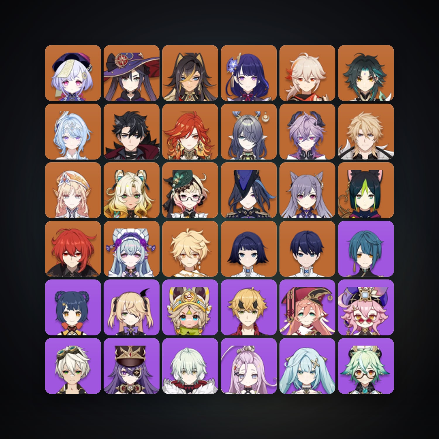 Genshin Impact | AR 57 | 70 Chars | 20× 5★ — HabibiAccounts
