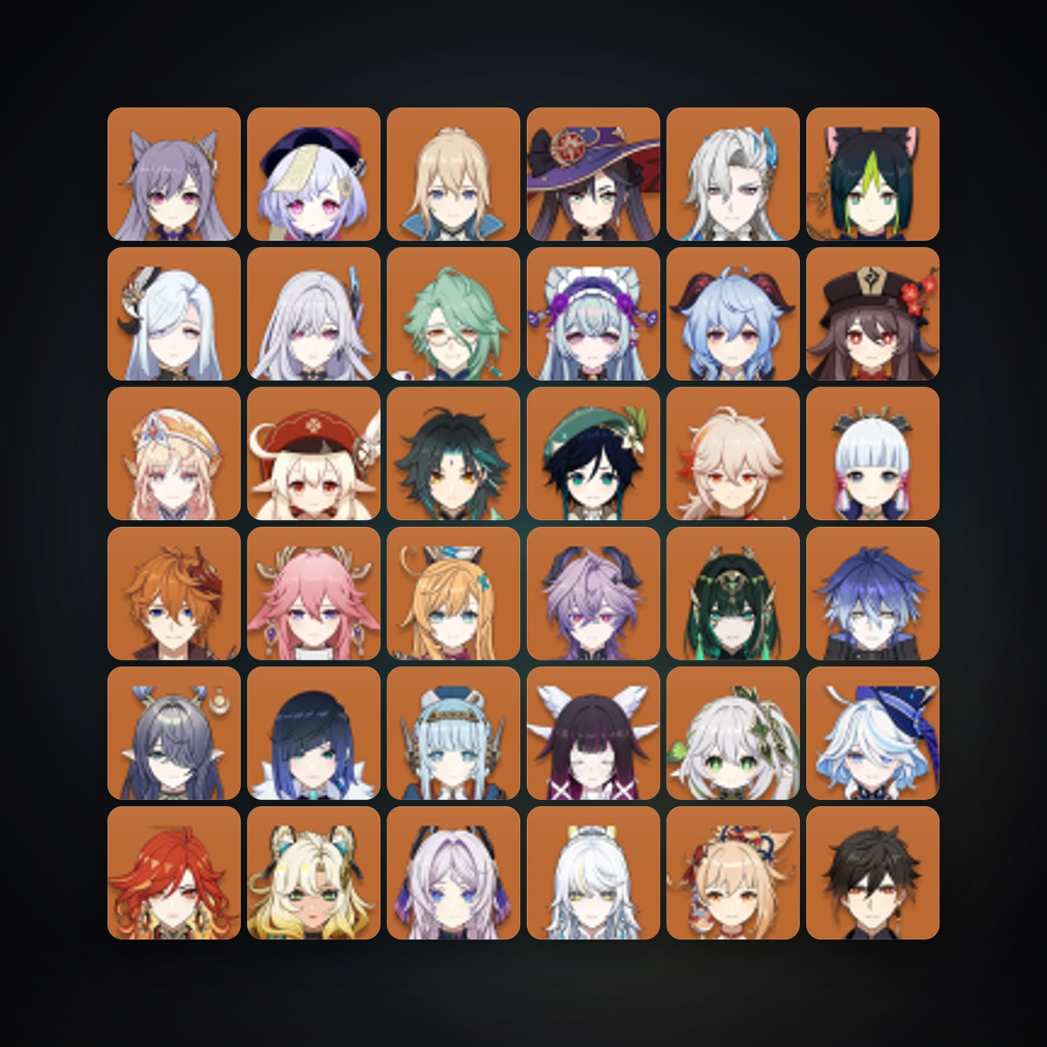 جينشن إمباكت | AR 60 | 93 شخصية | 38× 5★
