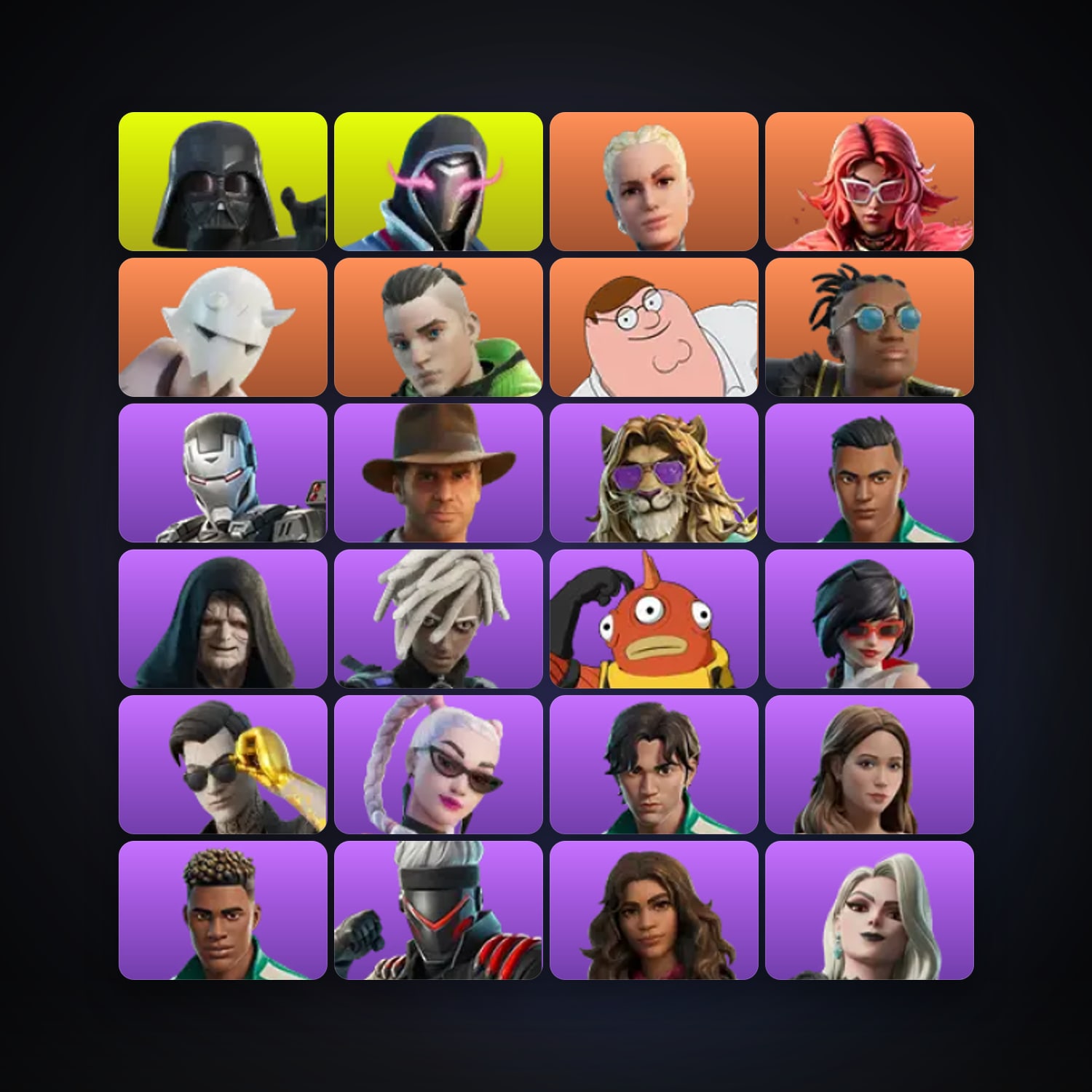 Paradigm (Reality-659) — Valeria — 189 skins — 2.6K V-Bucks — lvl 4581 — HabibiAccounts