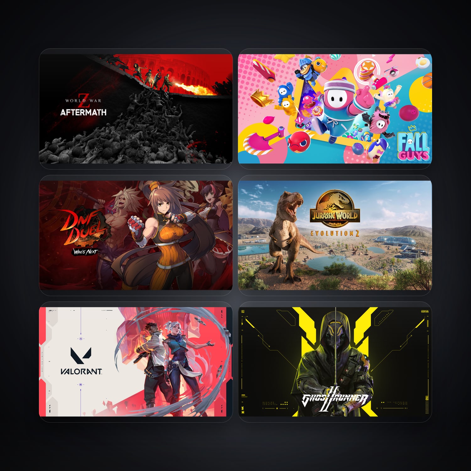 Epic World War Z + Fall Guys — ID — 100 games — HabibiAccounts