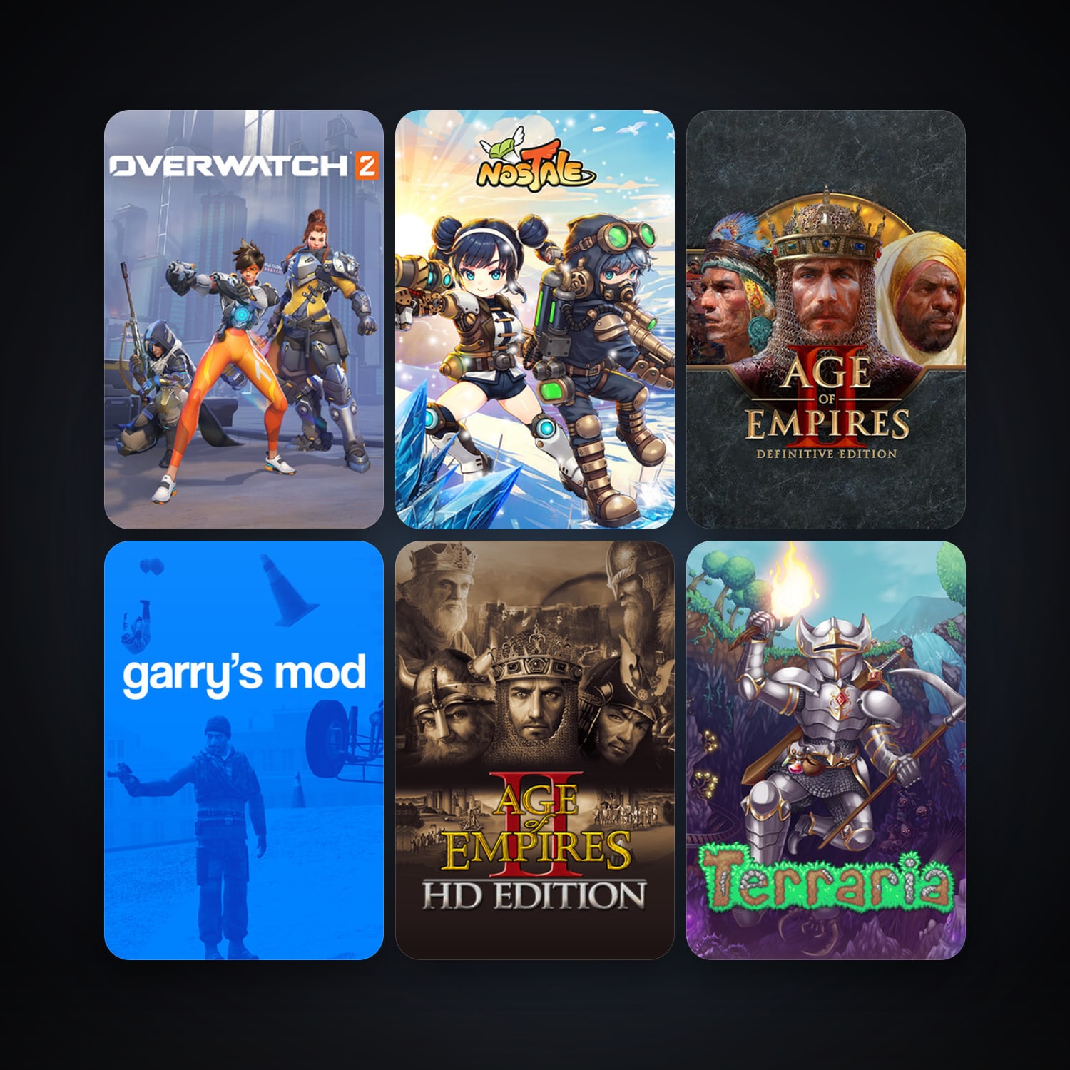 Garry's Mod + Terraria, 44 games, clean — HabibiAccounts