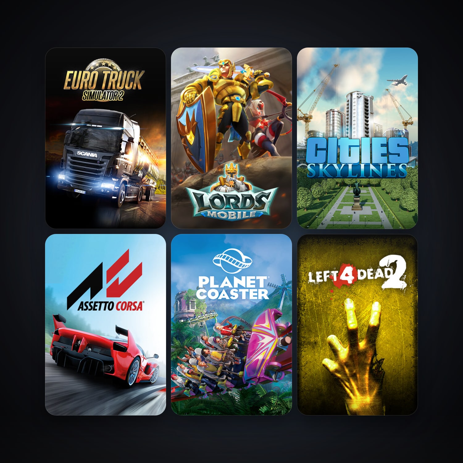 Left 4 Dead 2 + Free CS2 (No Prime), 12 games, clean — HabibiAccounts