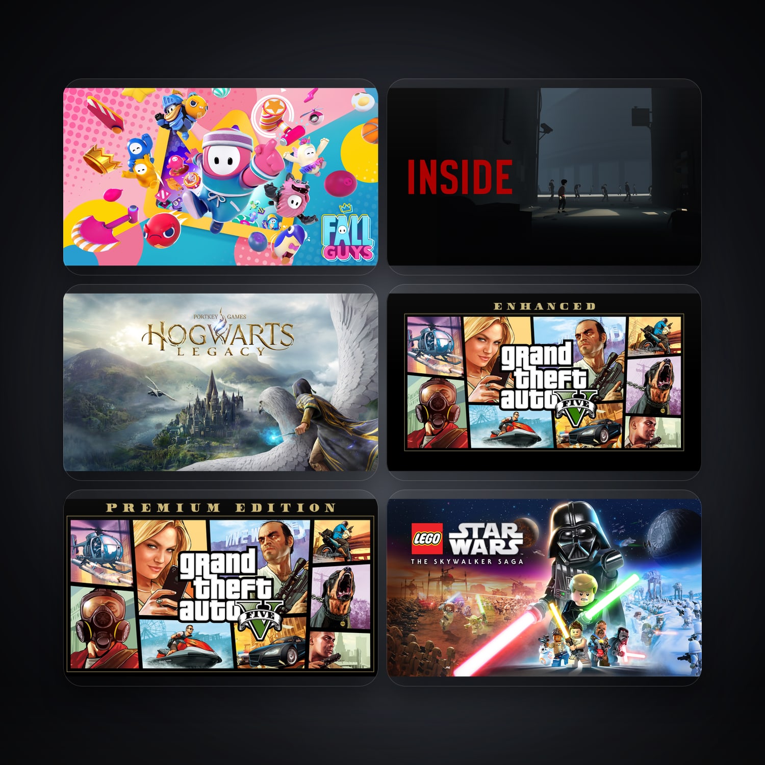 Epic Fall Guys + Inside — KR — 35 games — HabibiAccounts
