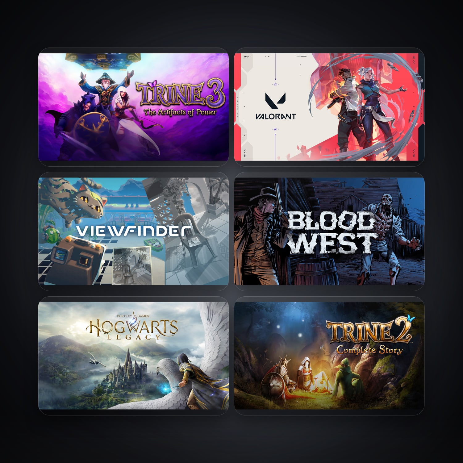 Epic Trine 3: The Artifacts of Power + VALORANT — BD — 16 games — HabibiAccounts