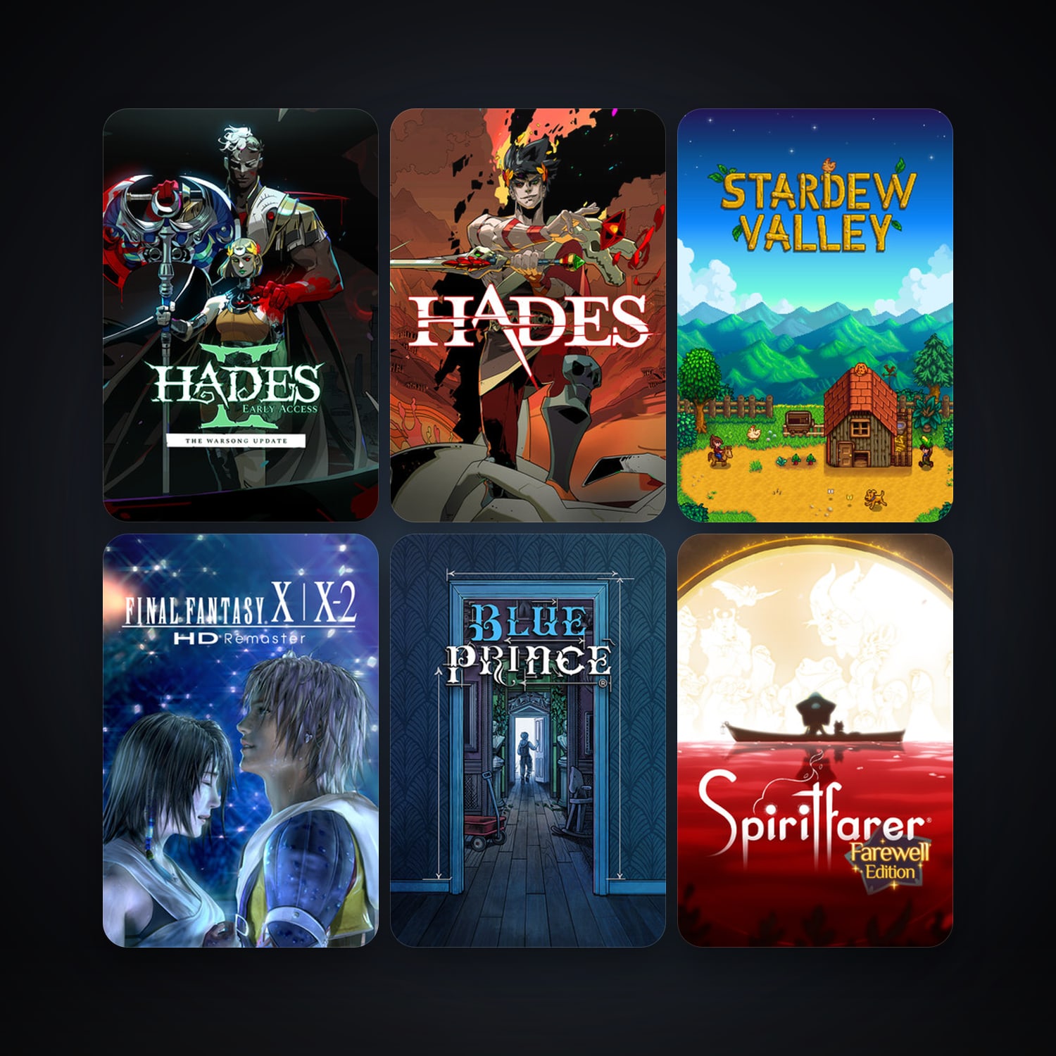 FINAL FANTASY X/X-2 HD Remaster + Stardew Valley, 84 games, clean — HabibiAccounts