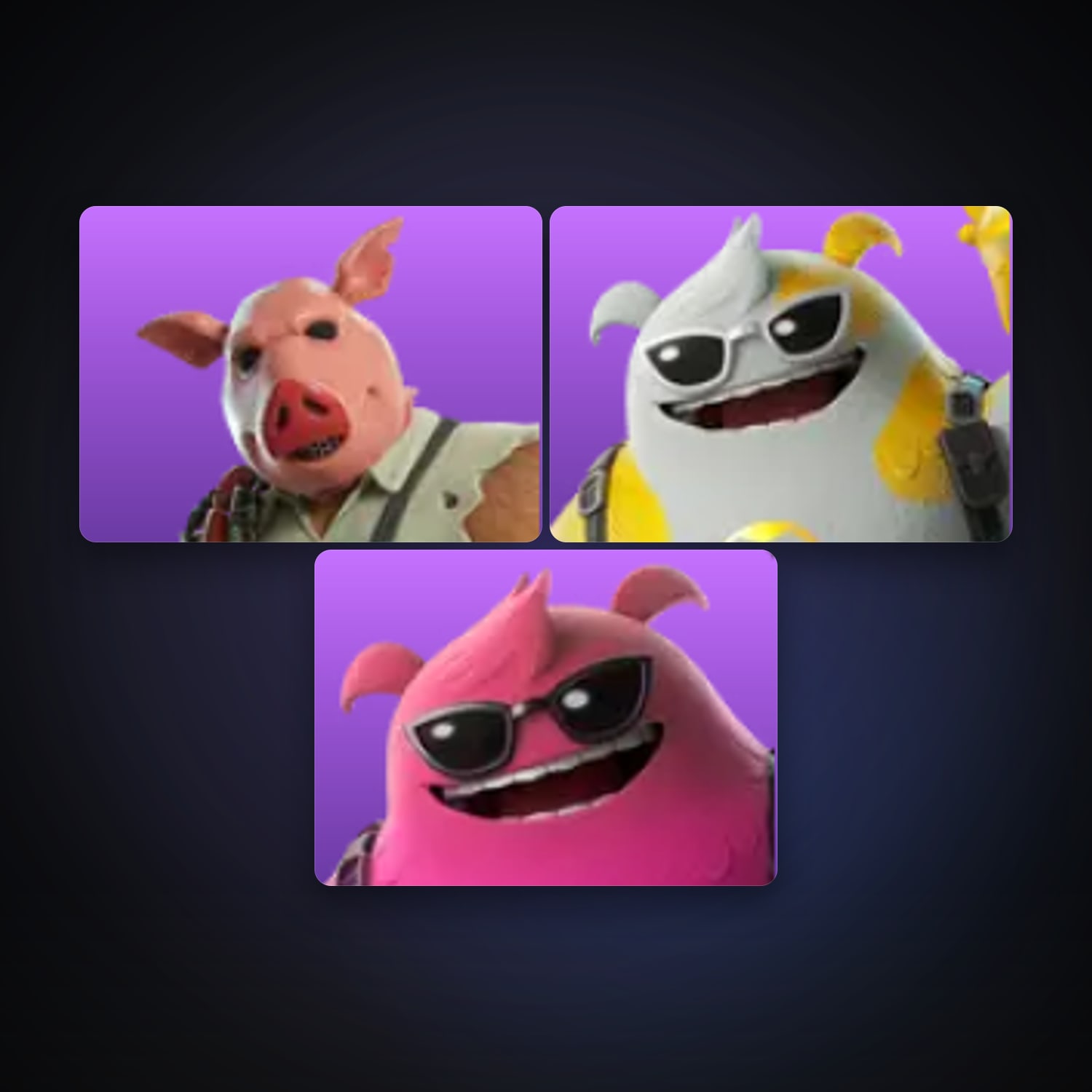 Pig the Butcher — Kickoff Yeddy — 3 skins — 300 V-Bucks — lvl 434 — HabibiAccounts