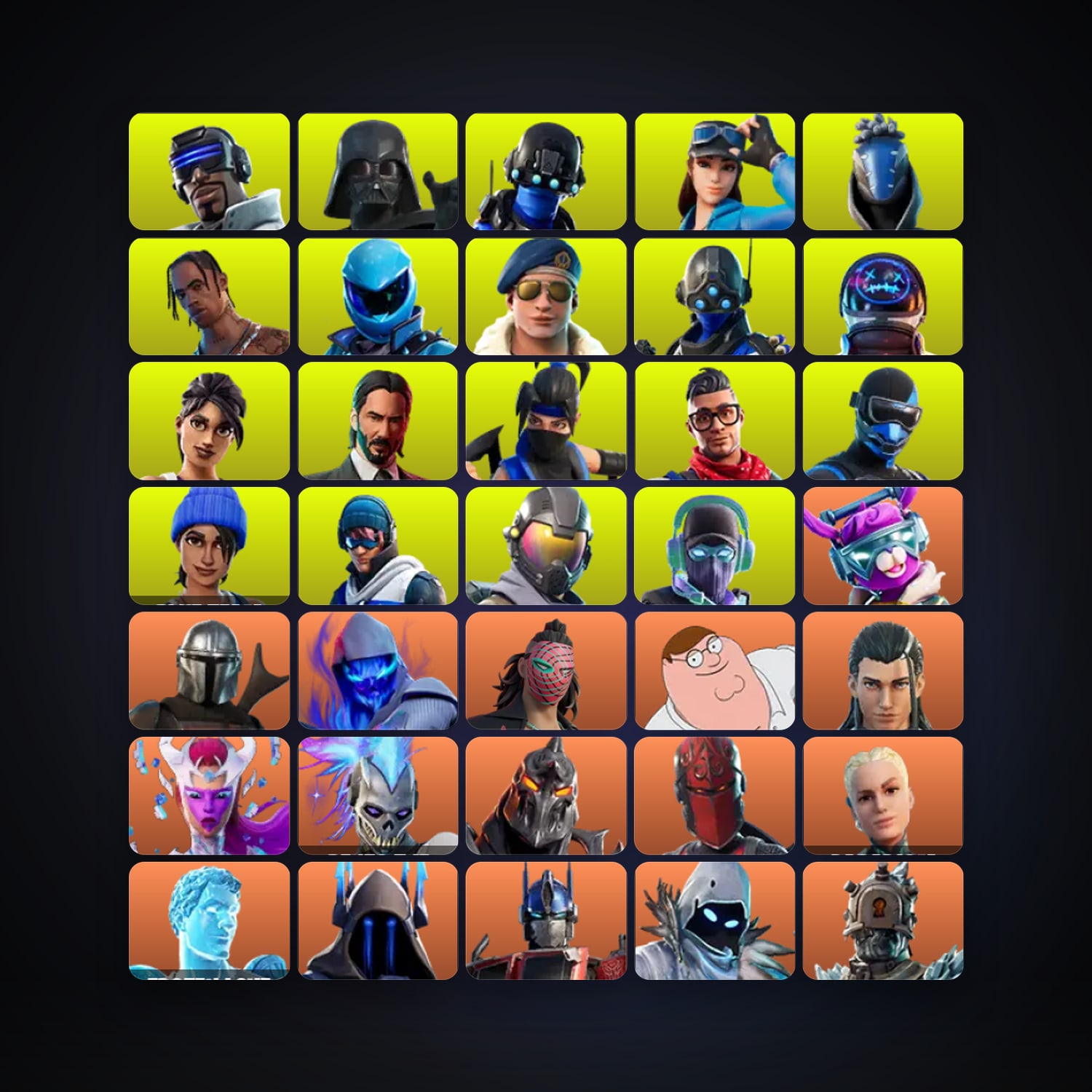 DJ Bop — Mandalorian — 614 skins — 1.1K V-Bucks — lvl 5133 — HabibiAccounts
