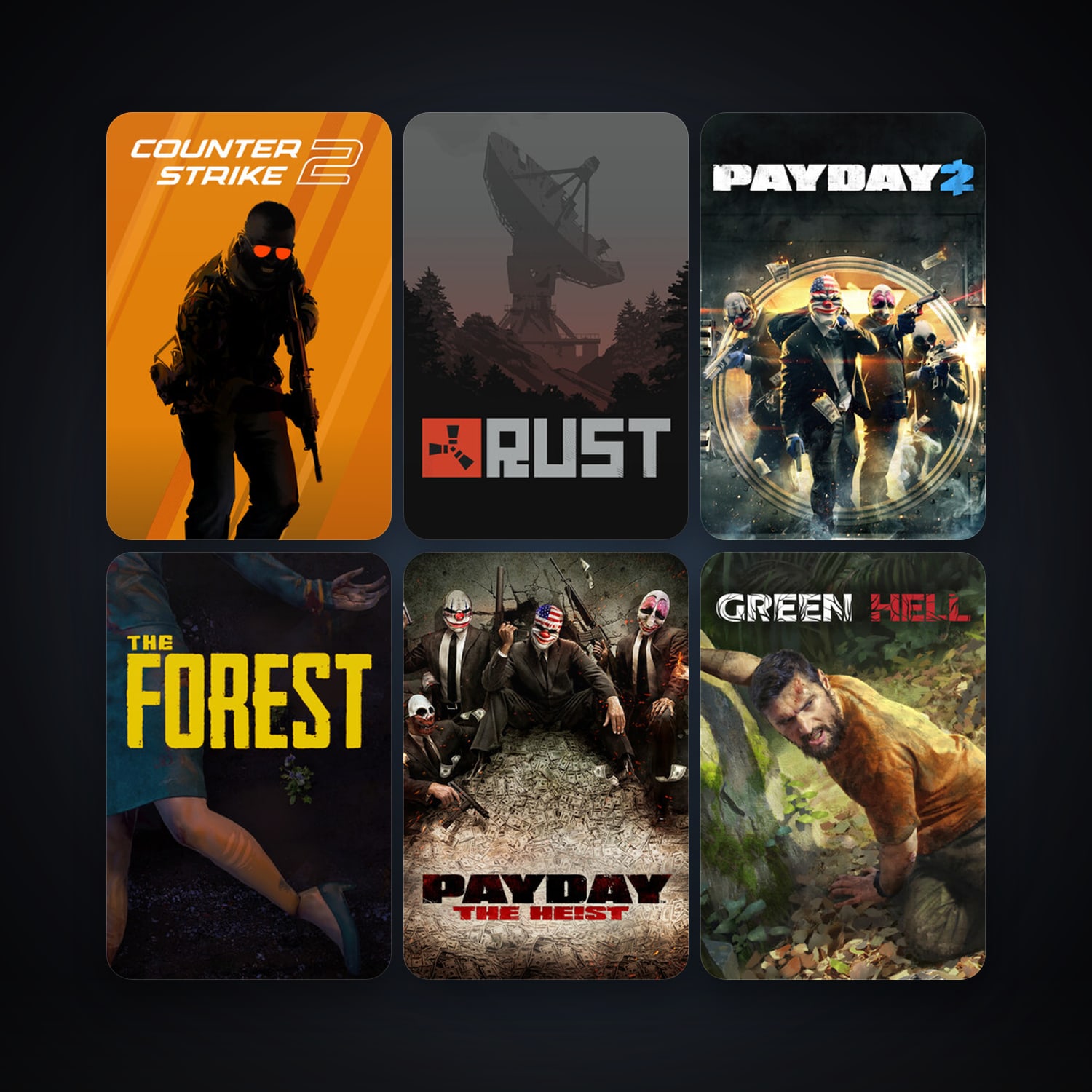 CS2 Prime + Garry's Mod, 31 games, Steam 15, clean — HabibiAccounts