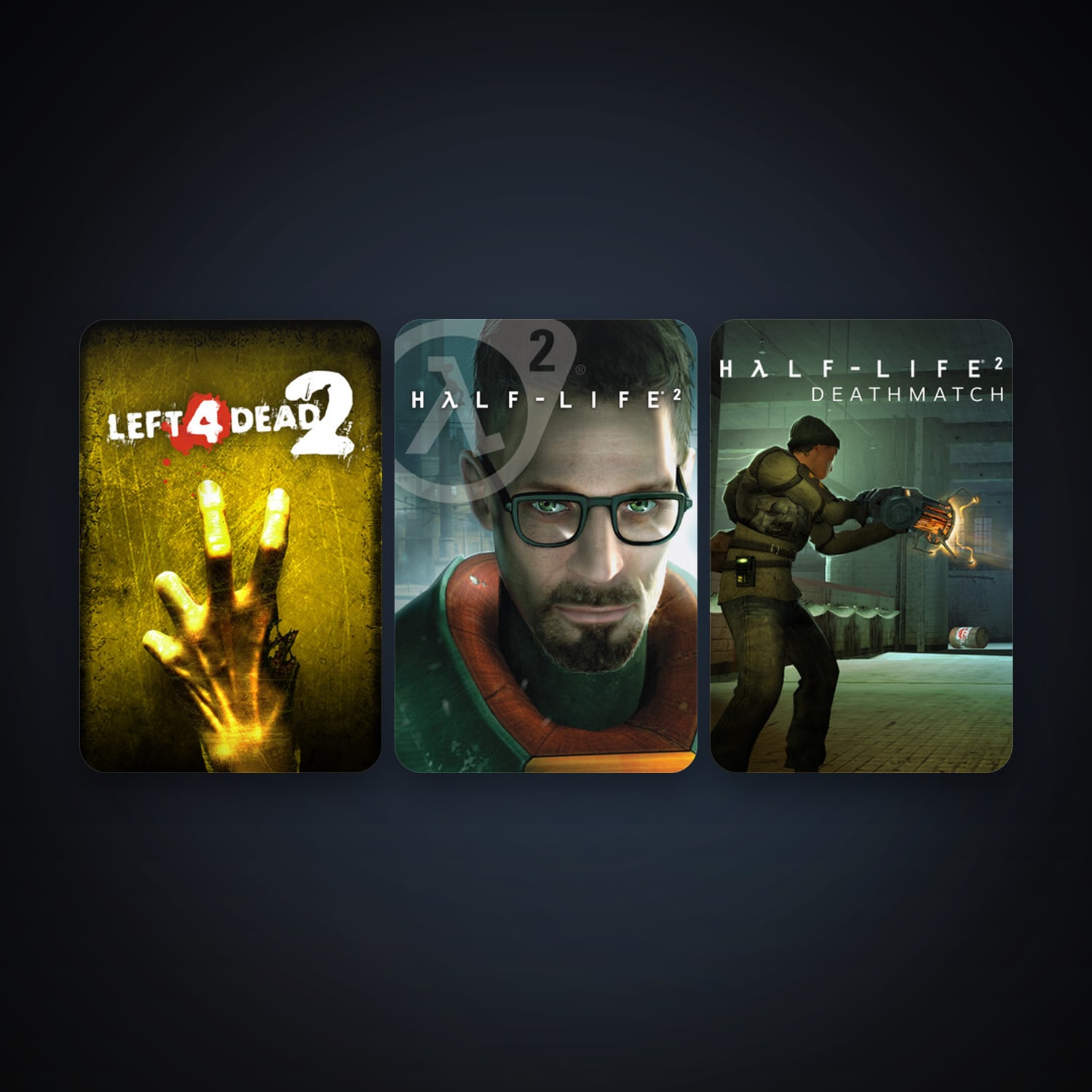 Half-Life 2 + Half-Life 2: Deathmatch, 7 games, clean — HabibiAccounts