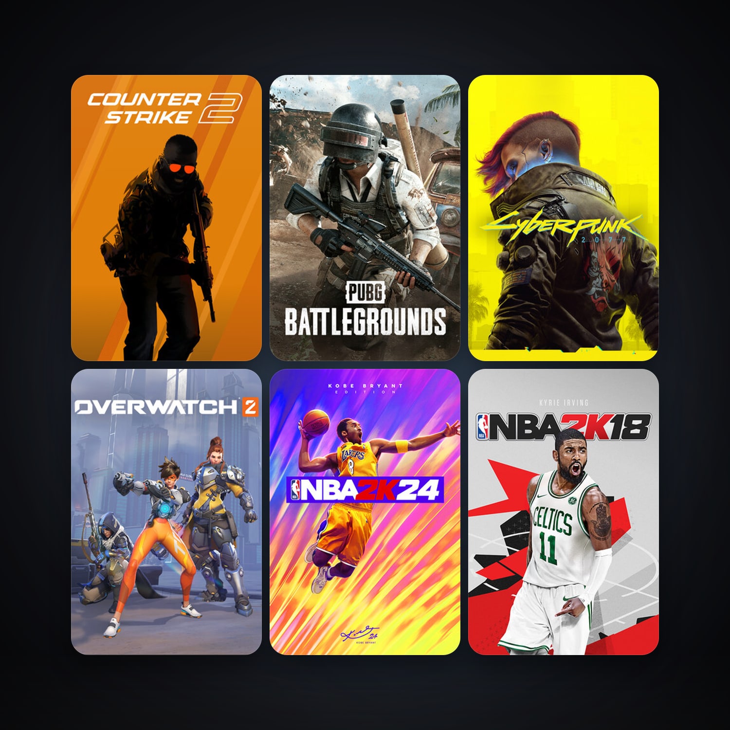 CS2 Prime + NBA 2K18, 27 games, clean — HabibiAccounts