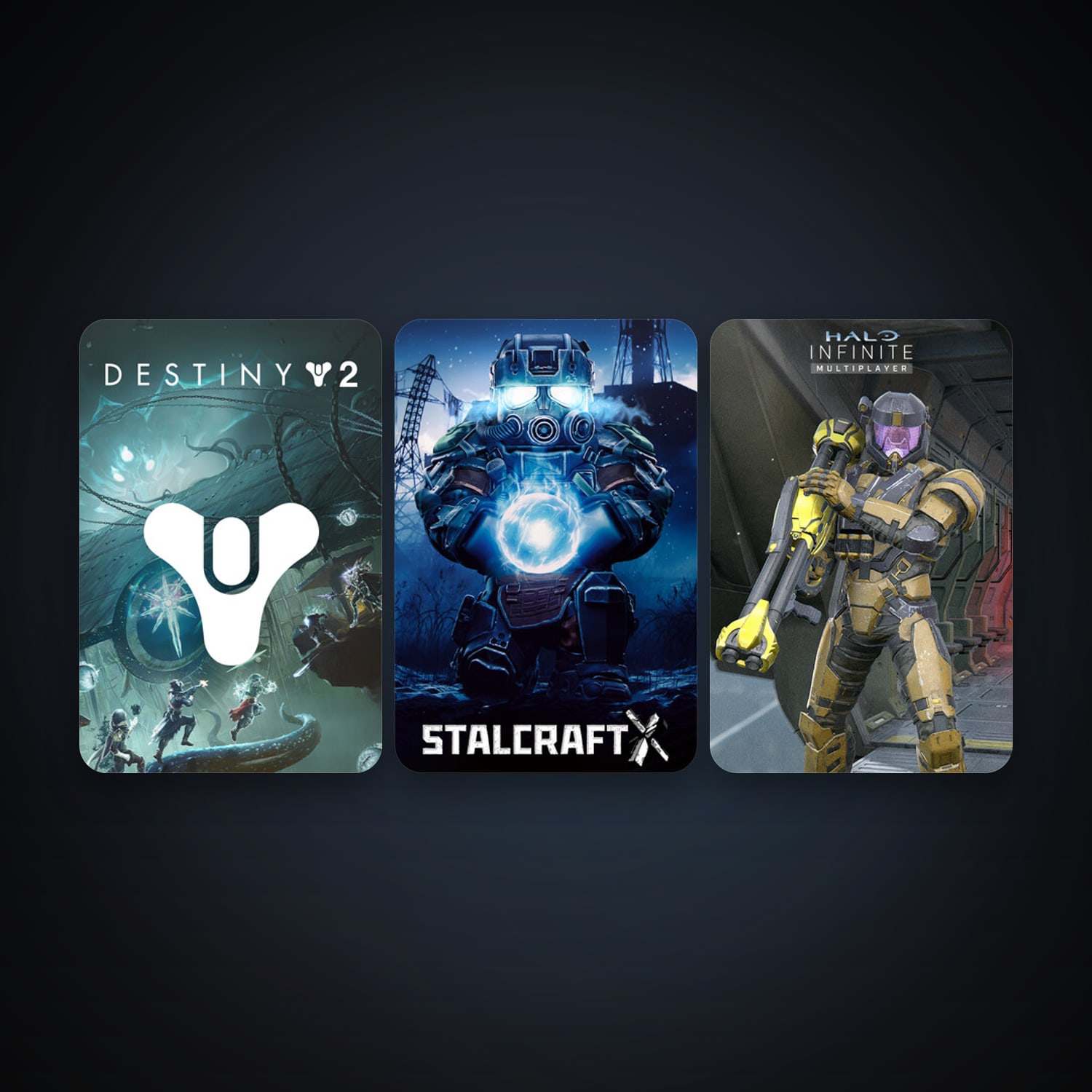 Destiny 2 + Halo Infinite, 5 games, clean — HabibiAccounts