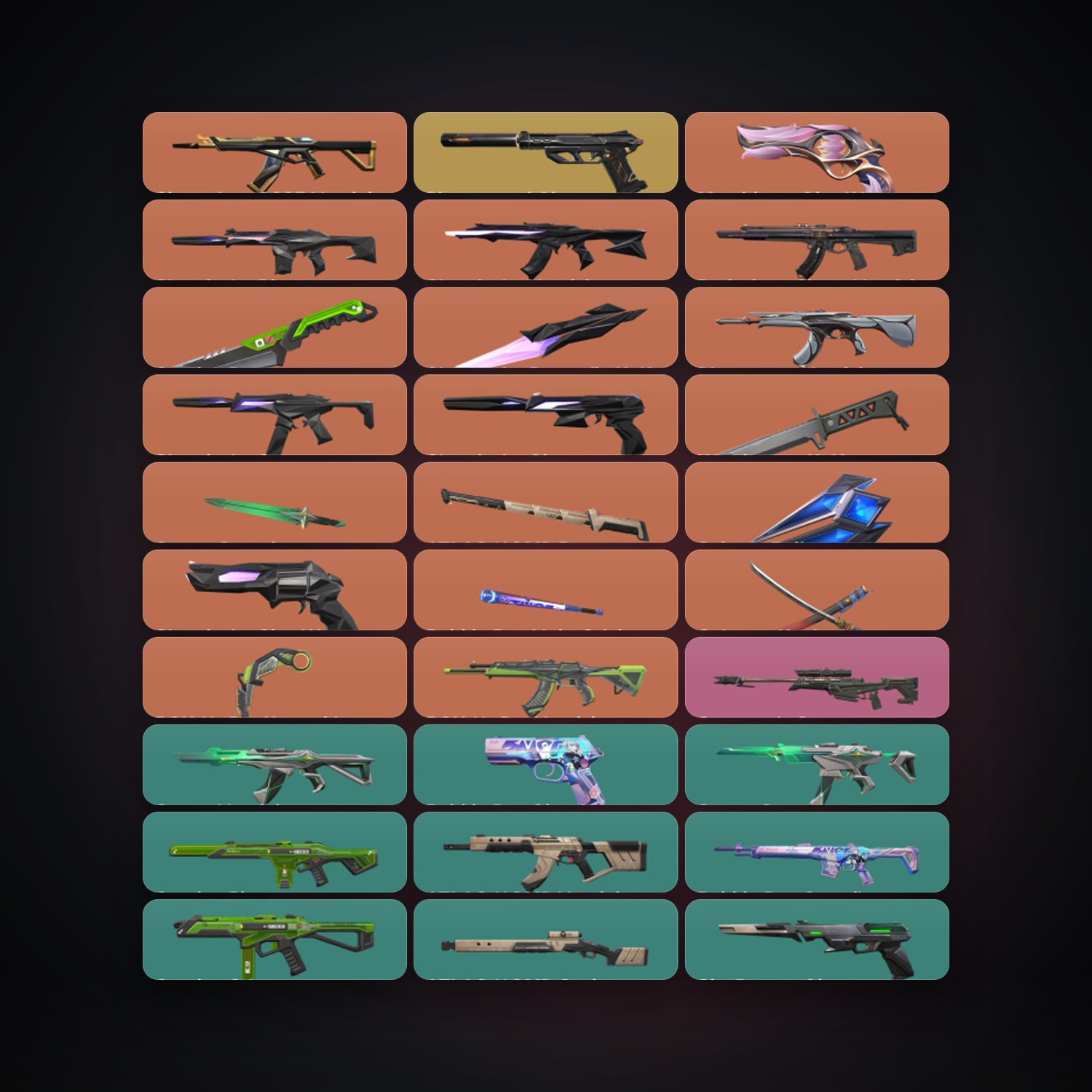 BR Diamond 2 locker — 9 knives, 86 skins, lvl 204 — HabibiAccounts
