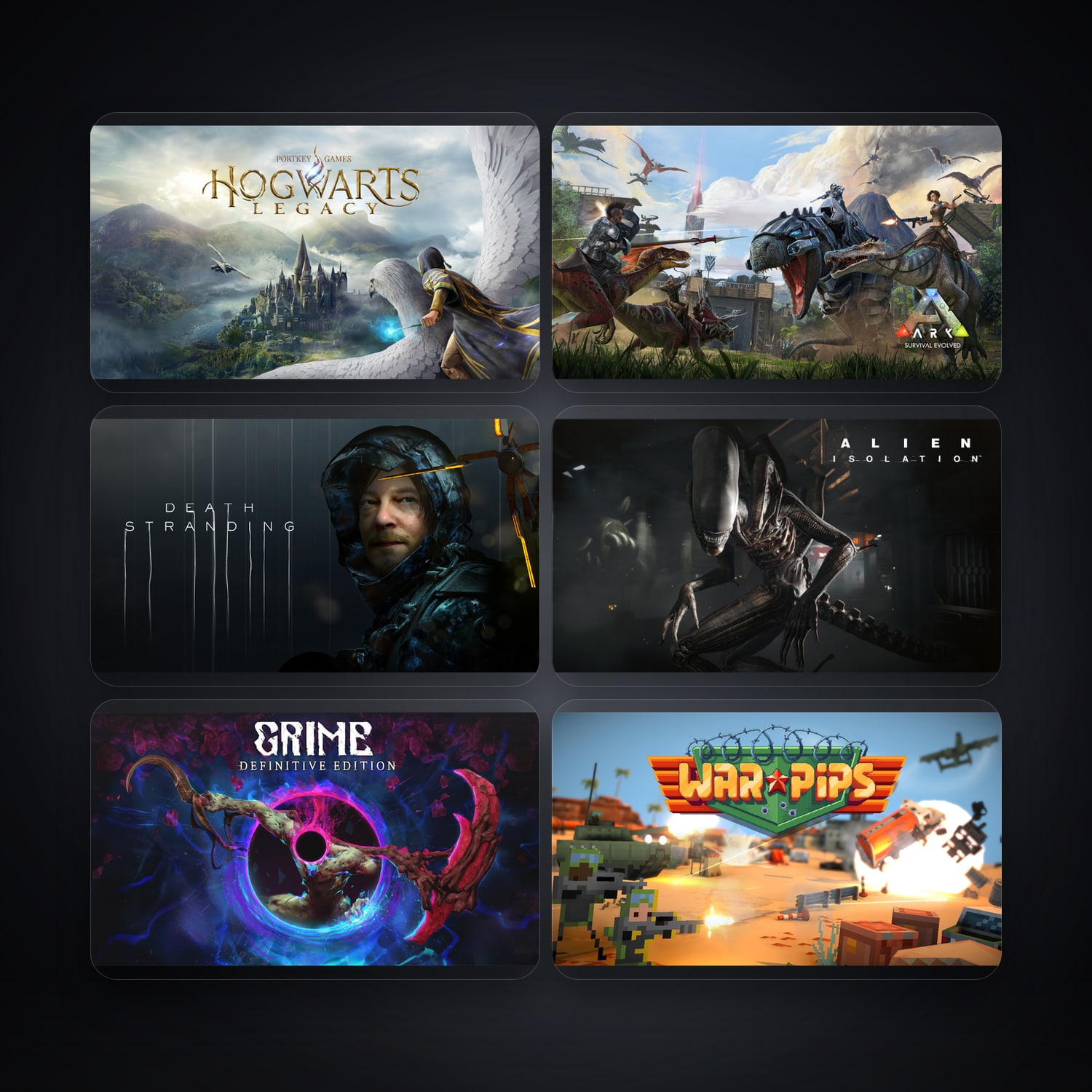 Epic Hogwarts Legacy + ARK: Survival Evolved — BR — 161 games — HabibiAccounts
