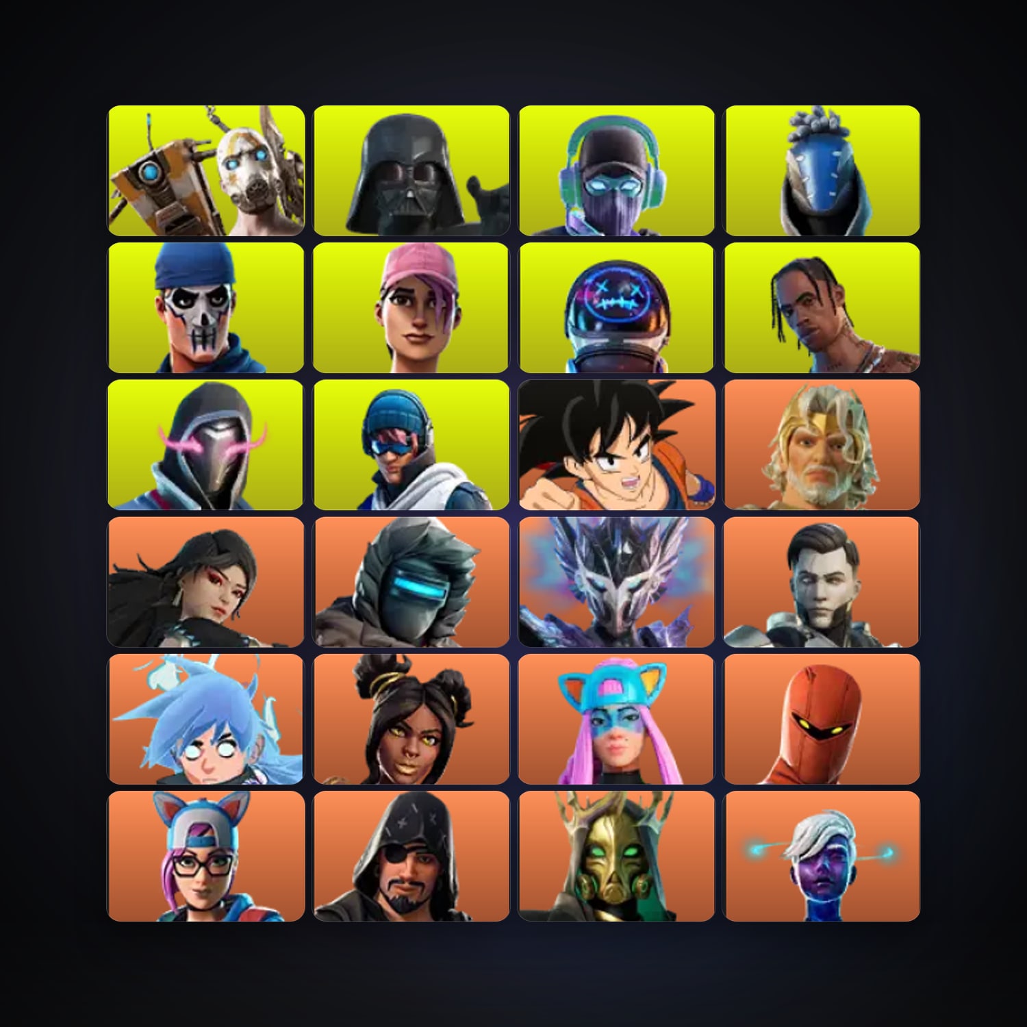 Son Goku — Zeus — 442 skins — 4K V-Bucks — lvl 7484 — HabibiAccounts