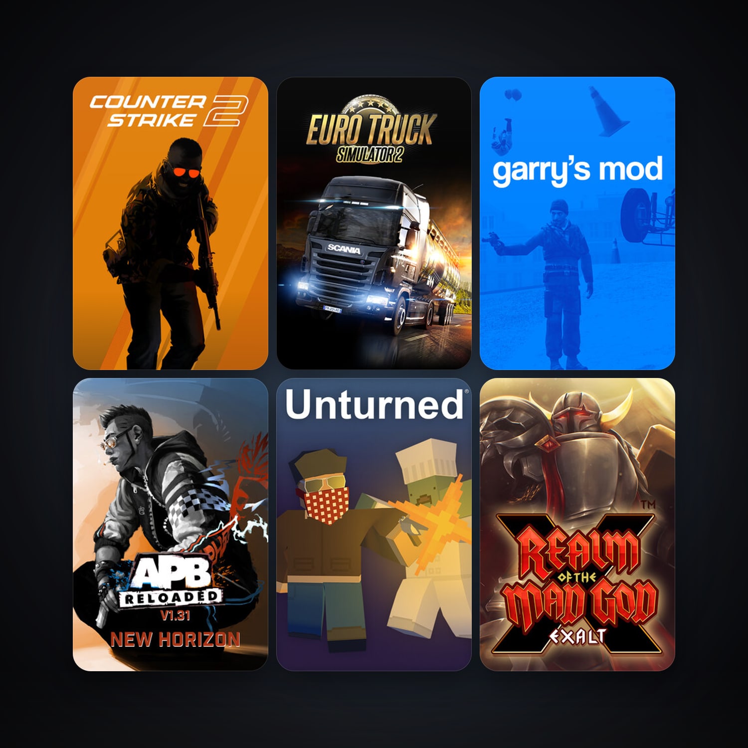 CS2 Prime + Garry's Mod, 19 games, clean — HabibiAccounts
