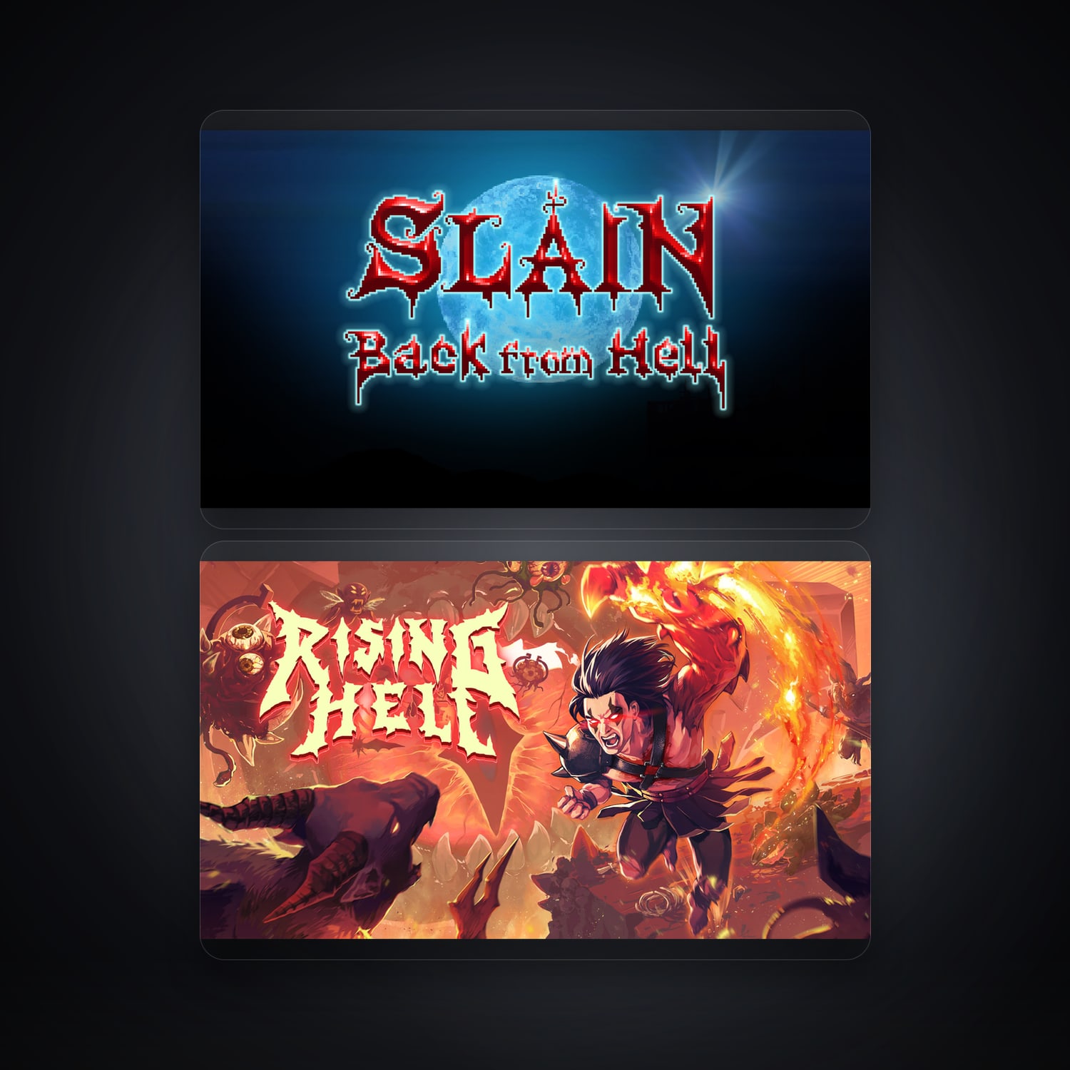 Epic Slain: Back From Hell + Rising Hell — CO — HabibiAccounts