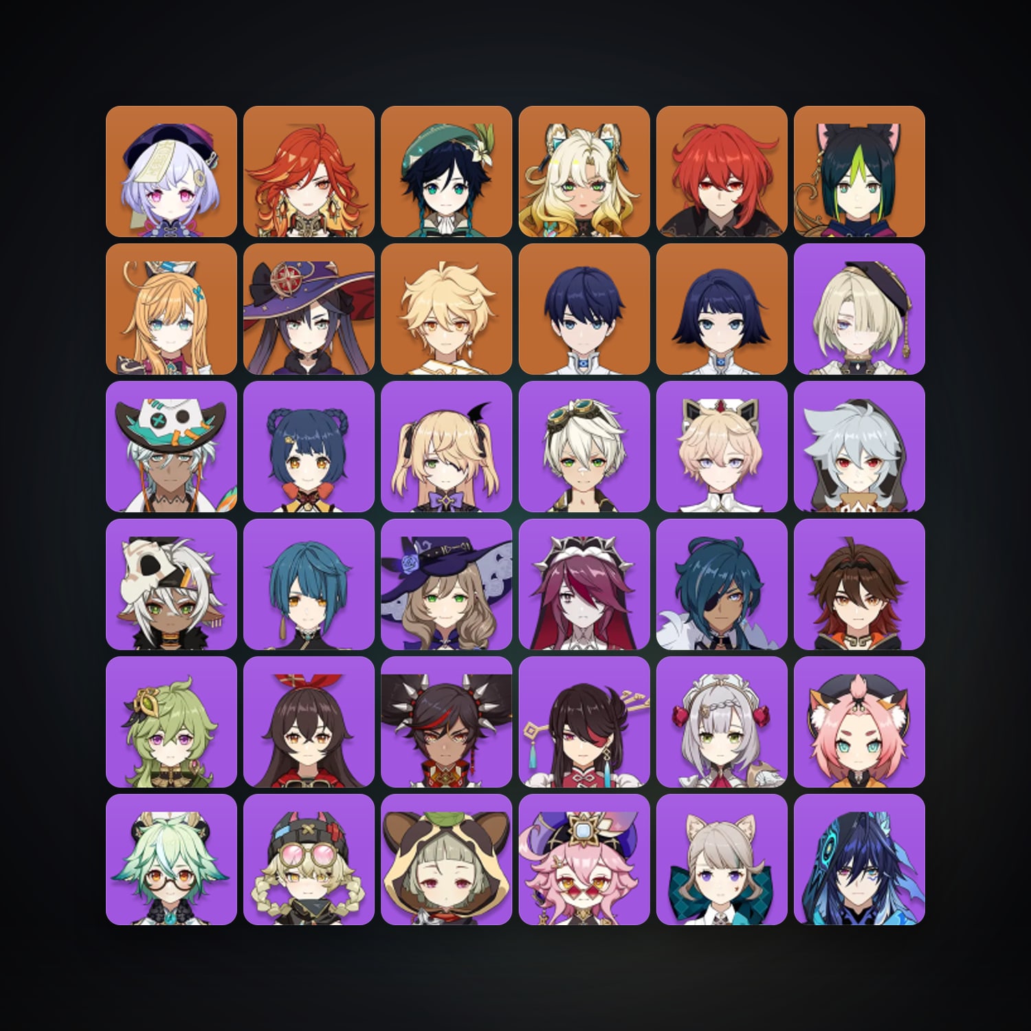 Genshin Impact | AR 55 | 40 Chars | 8× 5★ — Genshin / miHoYo Account — HabibiAccounts