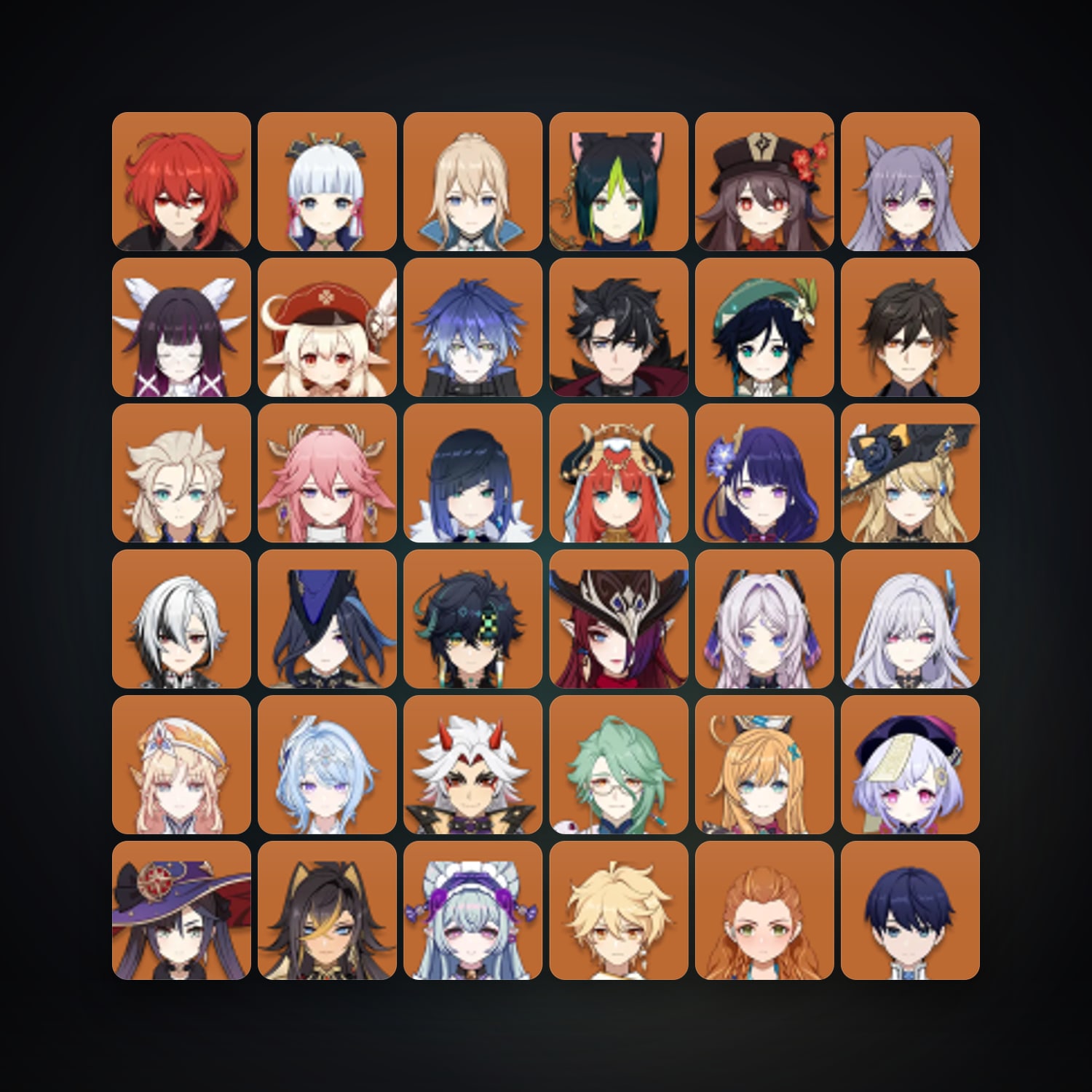 جينشن إمباكت | AR 60 | 88 شخصية | 33× 5★ — HabibiAccounts