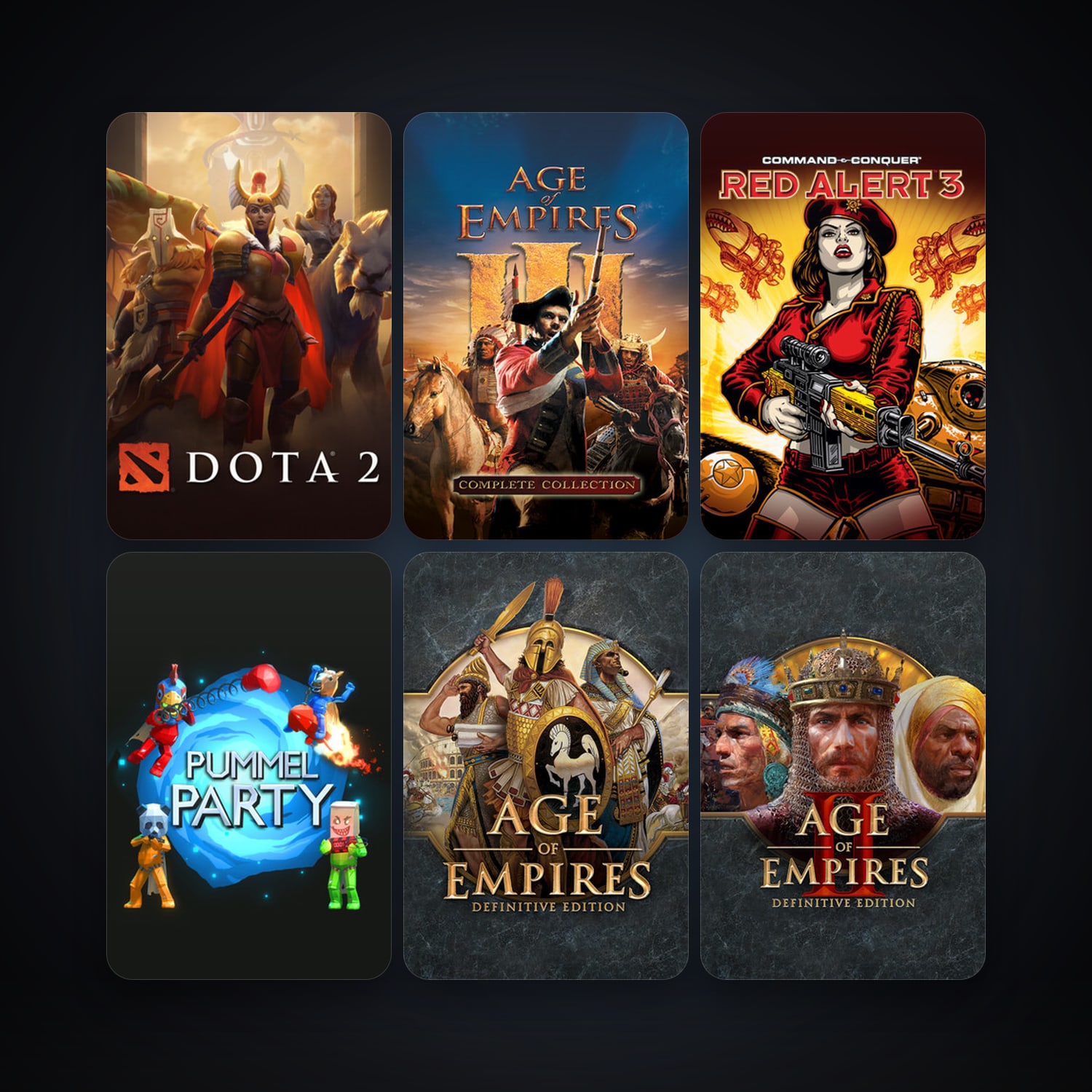 Dota 2 + Command & Conquer: Red Alert 3, 17 games, clean — HabibiAccounts
