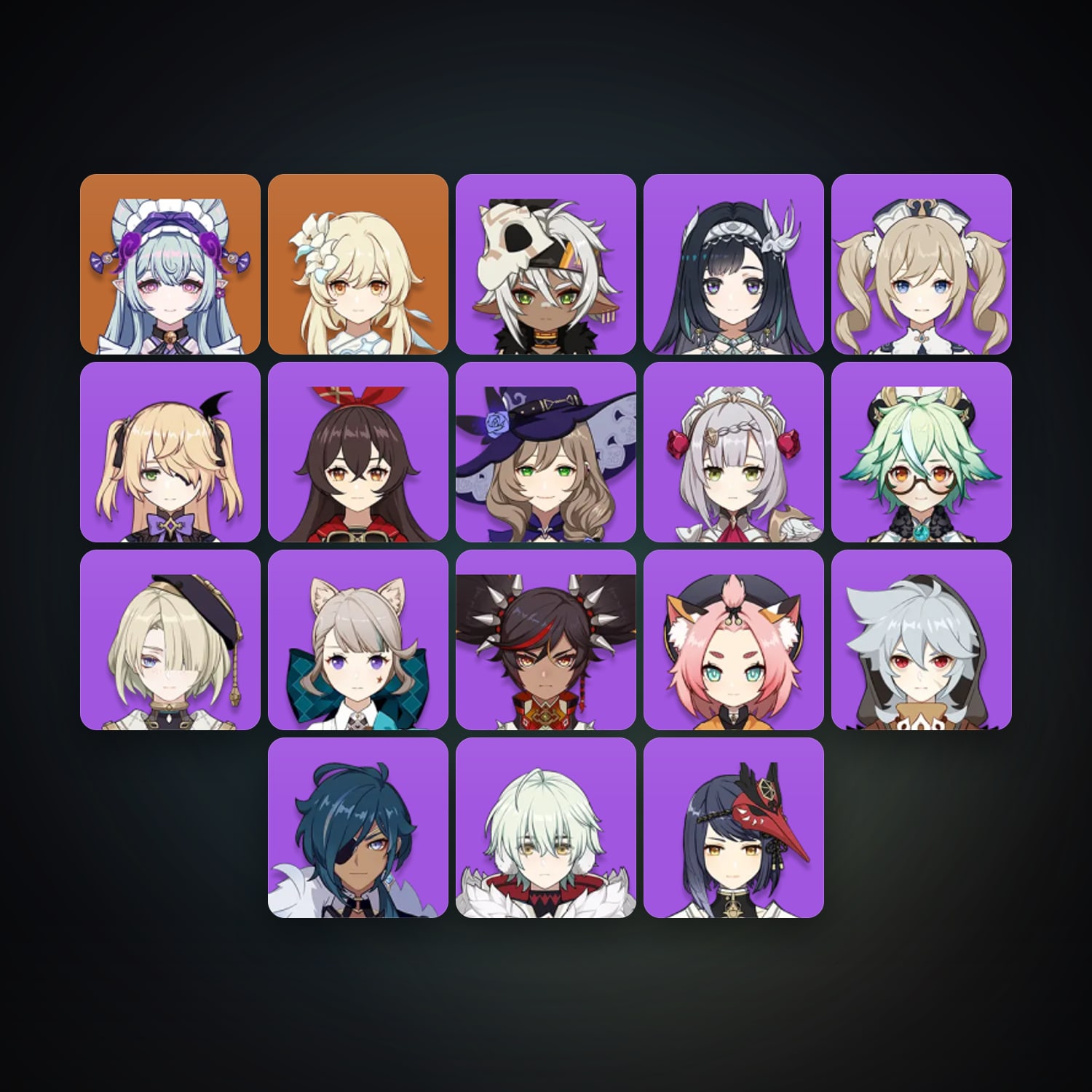 Genshin Impact | AR 35 | 18 Chars | 1× 5★ — HabibiAccounts