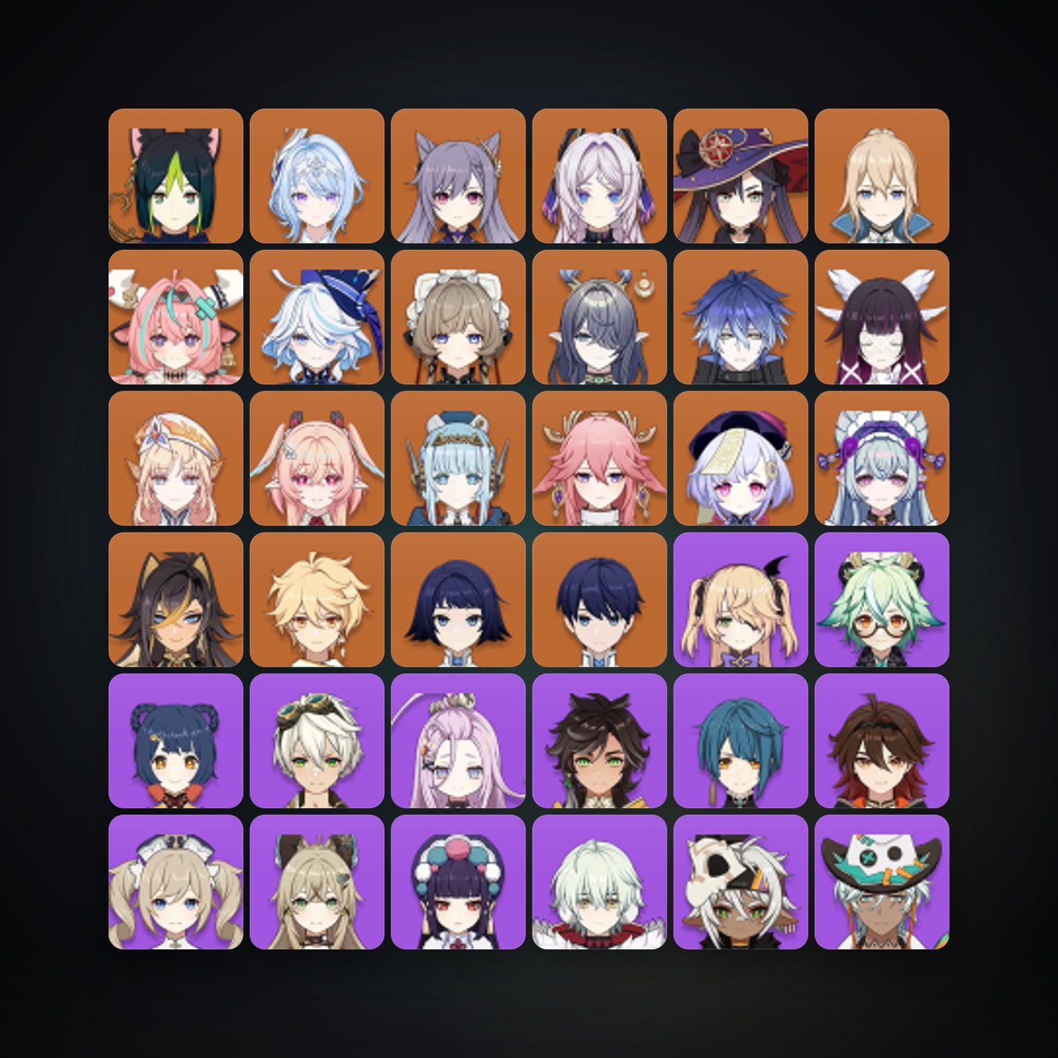 Genshin Impact | AR 59 | 68 Chars | 19× 5★ — Genshin / miHoYo Account — HabibiAccounts