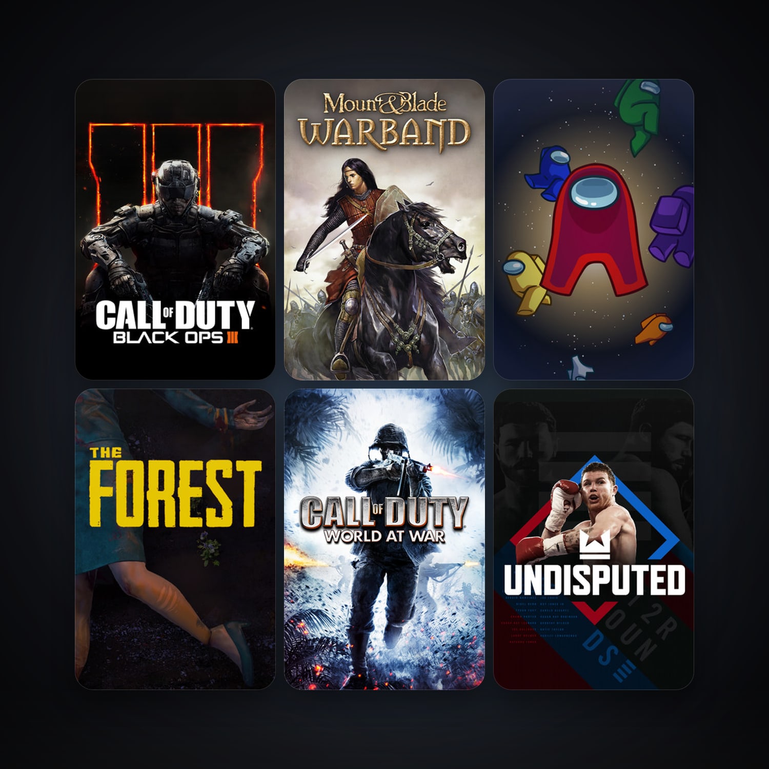 Call of Duty: World at War + Mount & Blade: Warband, 96 games, Steam 10, clean — HabibiAccounts