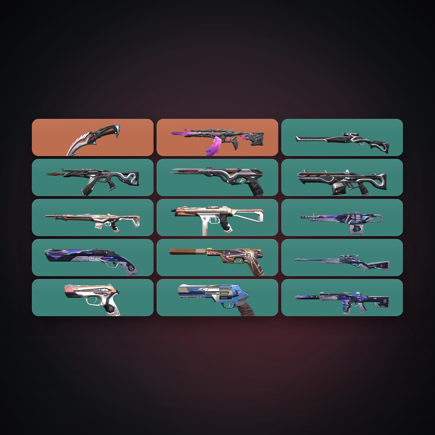 AP Bronze 1 locker — 1 knives, 15 skins, lvl 106 — HabibiAccounts