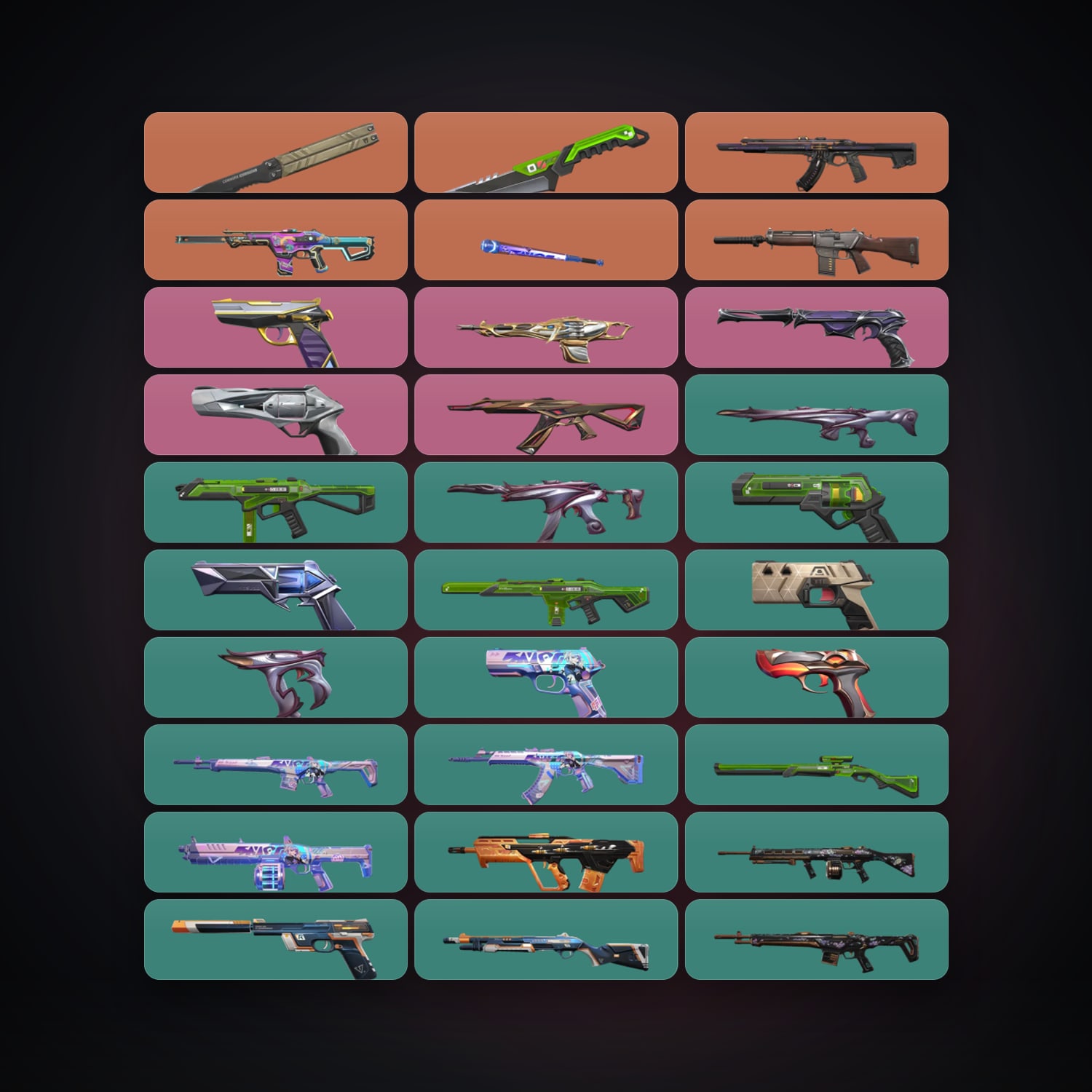 AP Gold 2 locker — 3 knives, 48 skins, lvl 181 — HabibiAccounts
