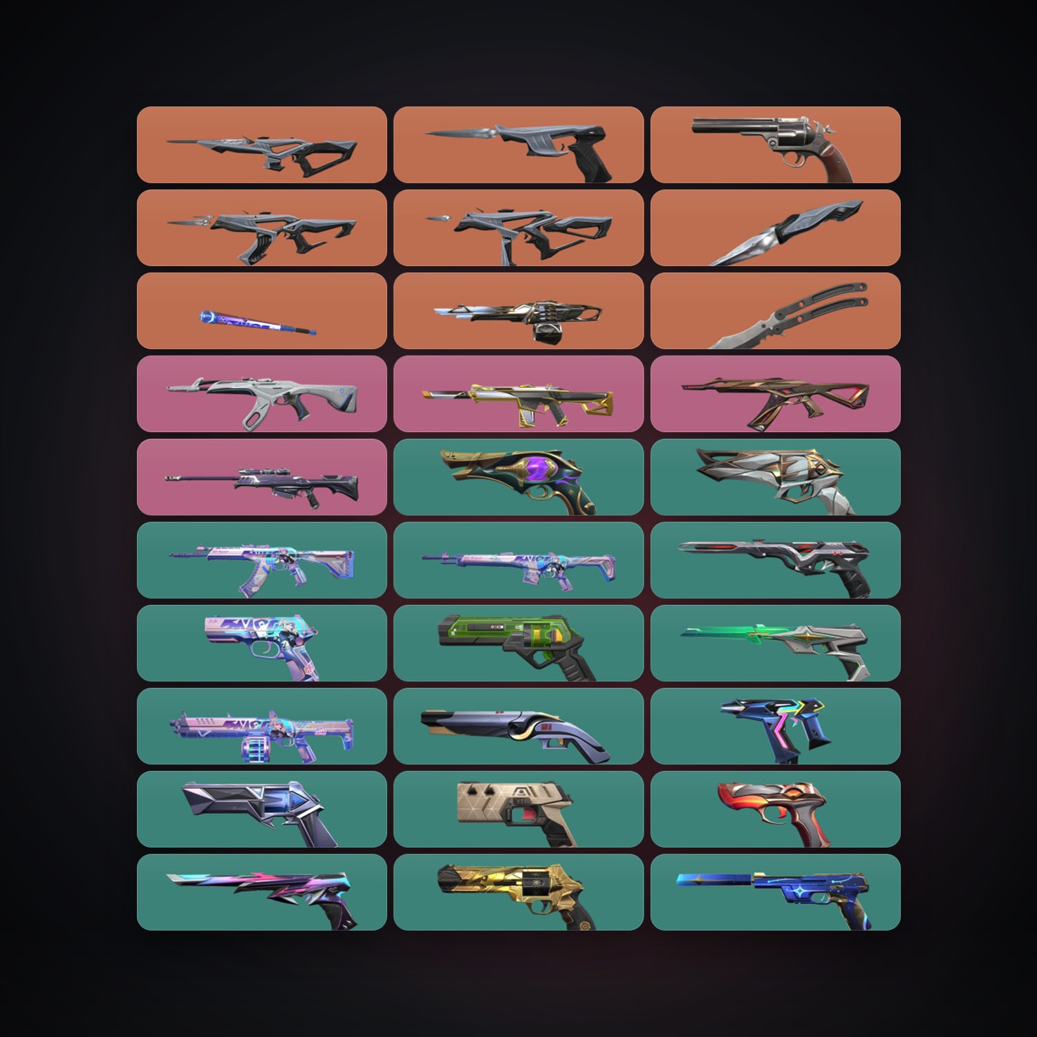 EU Plat 2 locker — 3 knives, 45 skins, lvl 401 — HabibiAccounts