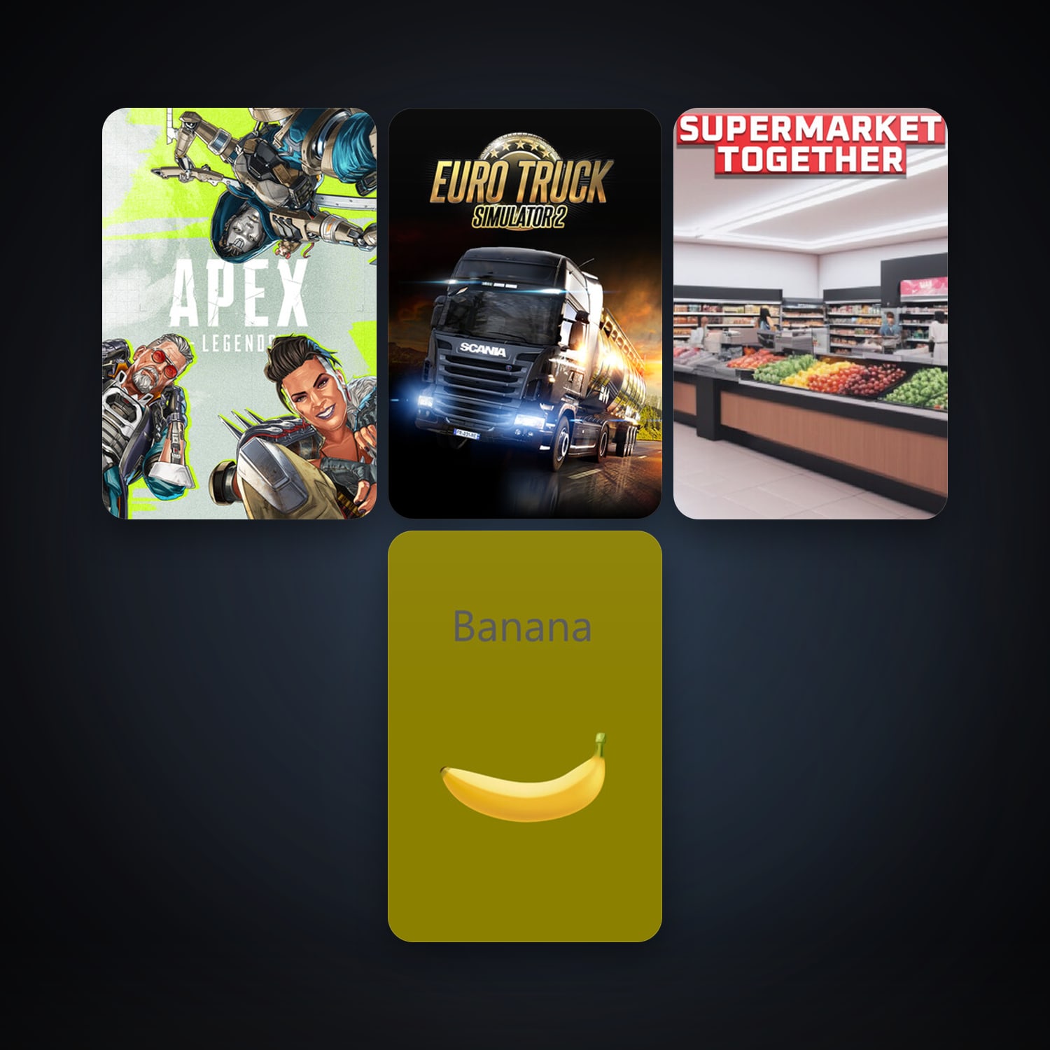 Euro Truck Simulator 2 + Aimlabs, 12 games, clean — HabibiAccounts