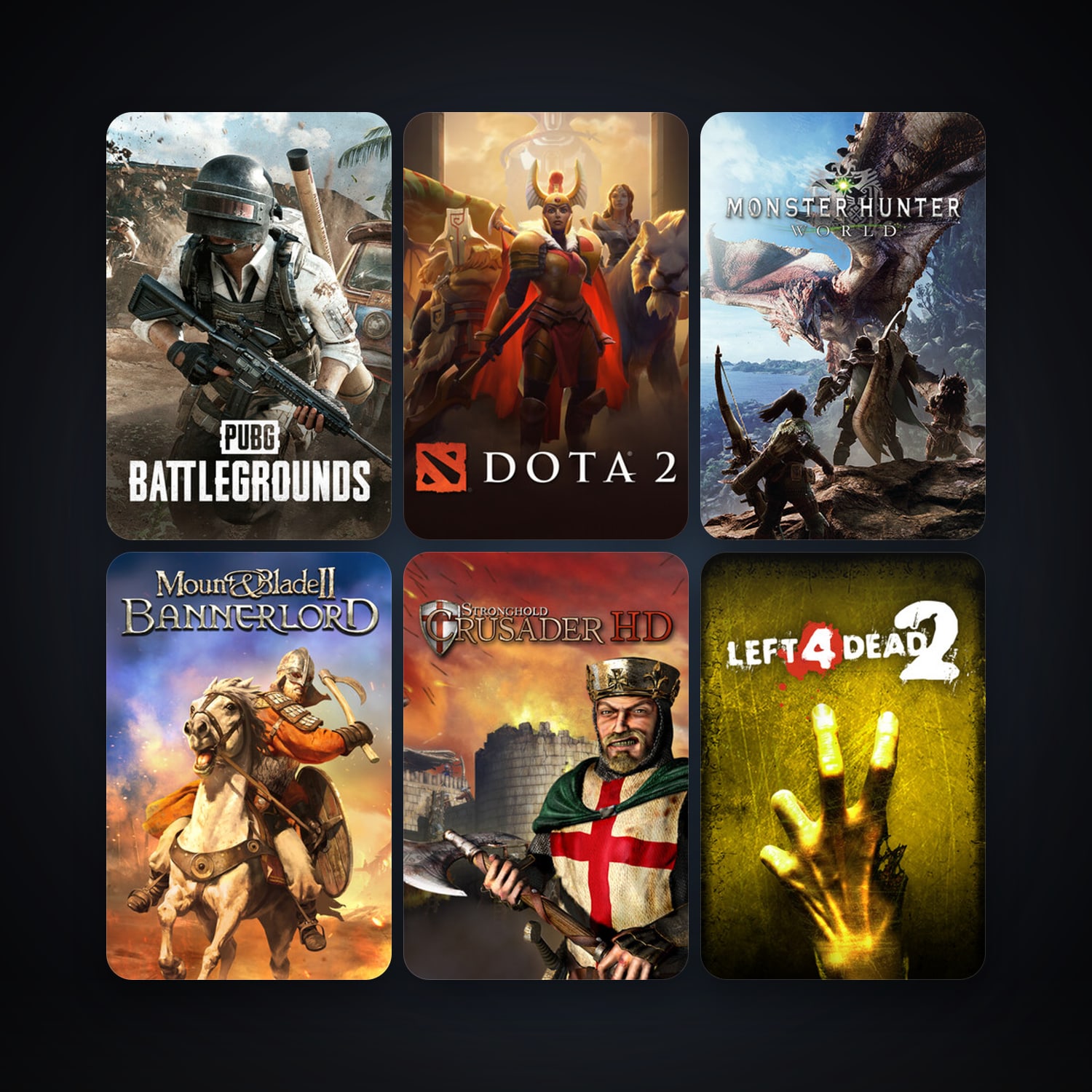 Left 4 Dead 2 + Dota 2, 11 games, clean — HabibiAccounts