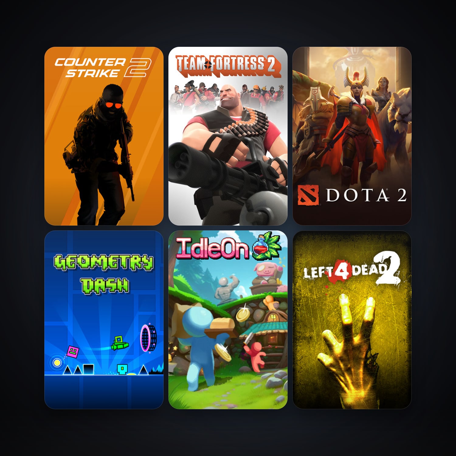 هالحساب ستيم فلين، Team Fortress 2 وLeft 4 Dead 2، 71 لعبة، لفل 10، صامد واضح — HabibiAccounts
