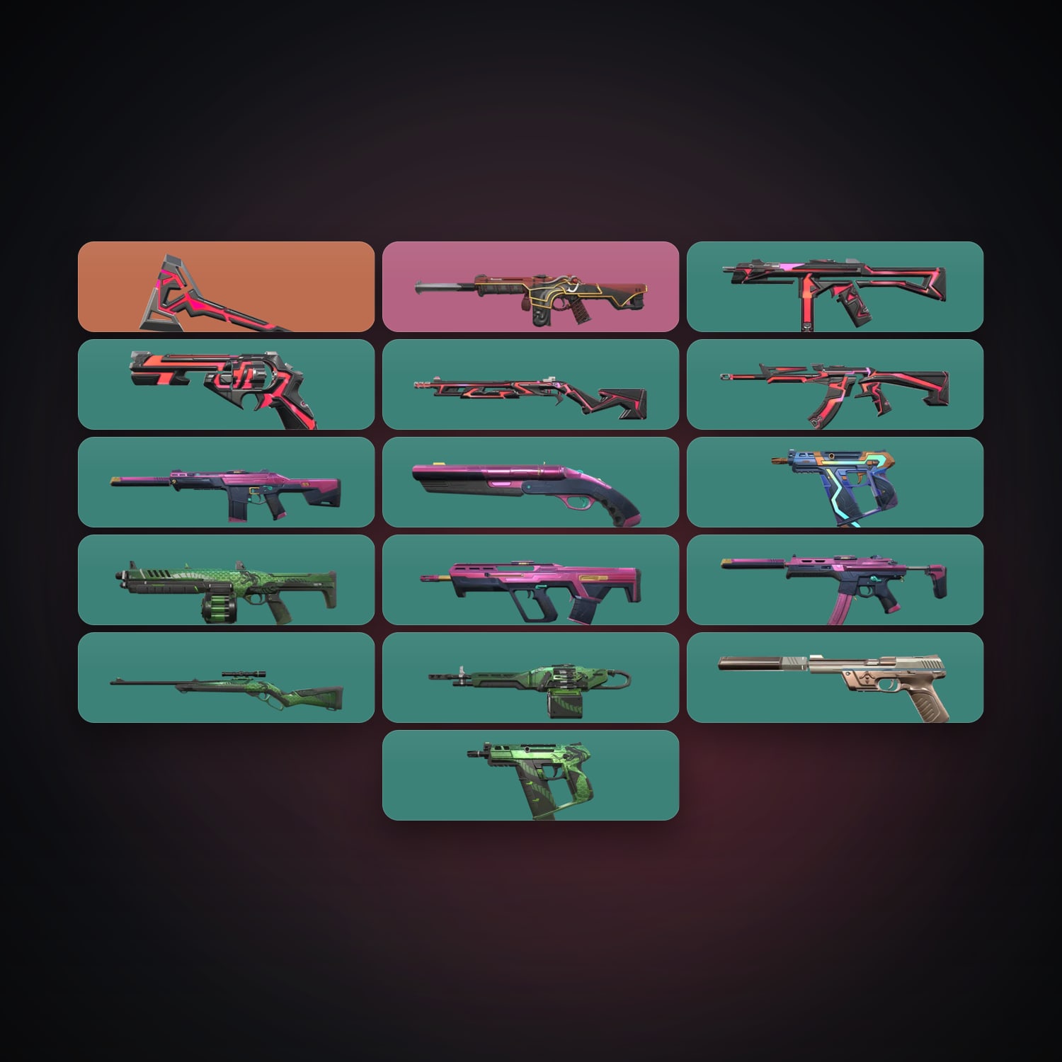 LA Bronze 1 locker — 1 knives, 16 skins, lvl 67 — HabibiAccounts