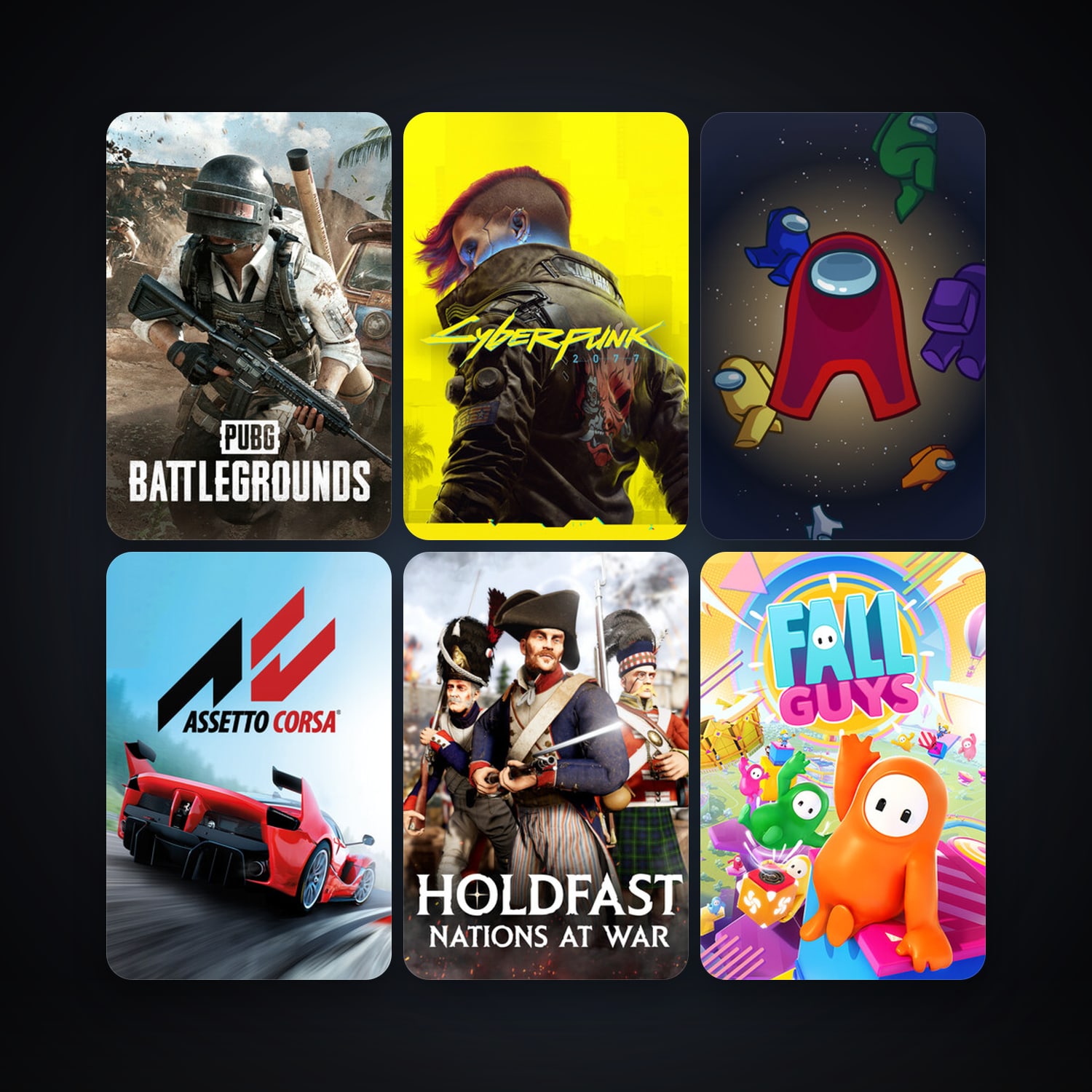 Assetto Corsa + Rocket League, 16 games, clean — HabibiAccounts