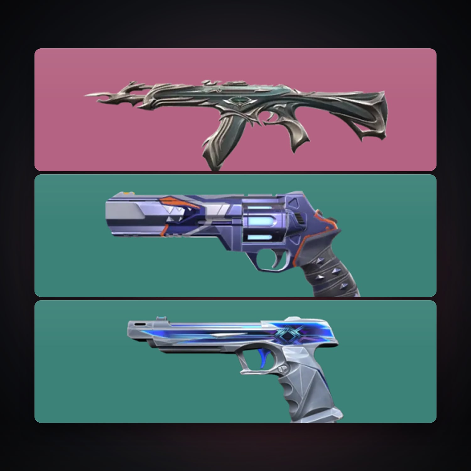 LA Plat 1 locker — 3 skins, lvl 108 — HabibiAccounts