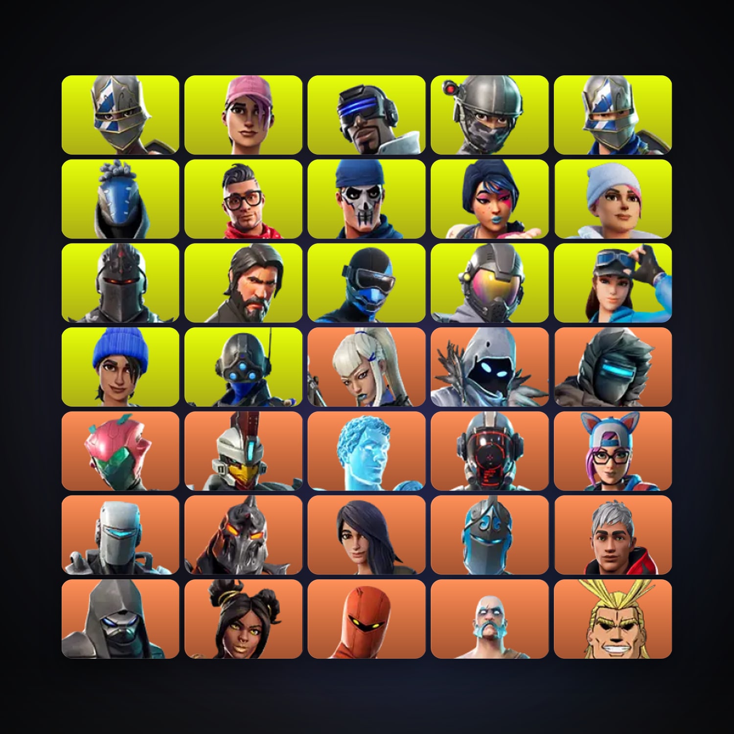 Mizuki — Frozen Raven — 270 skins — 1.9K V-Bucks — lvl 3847 — HabibiAccounts